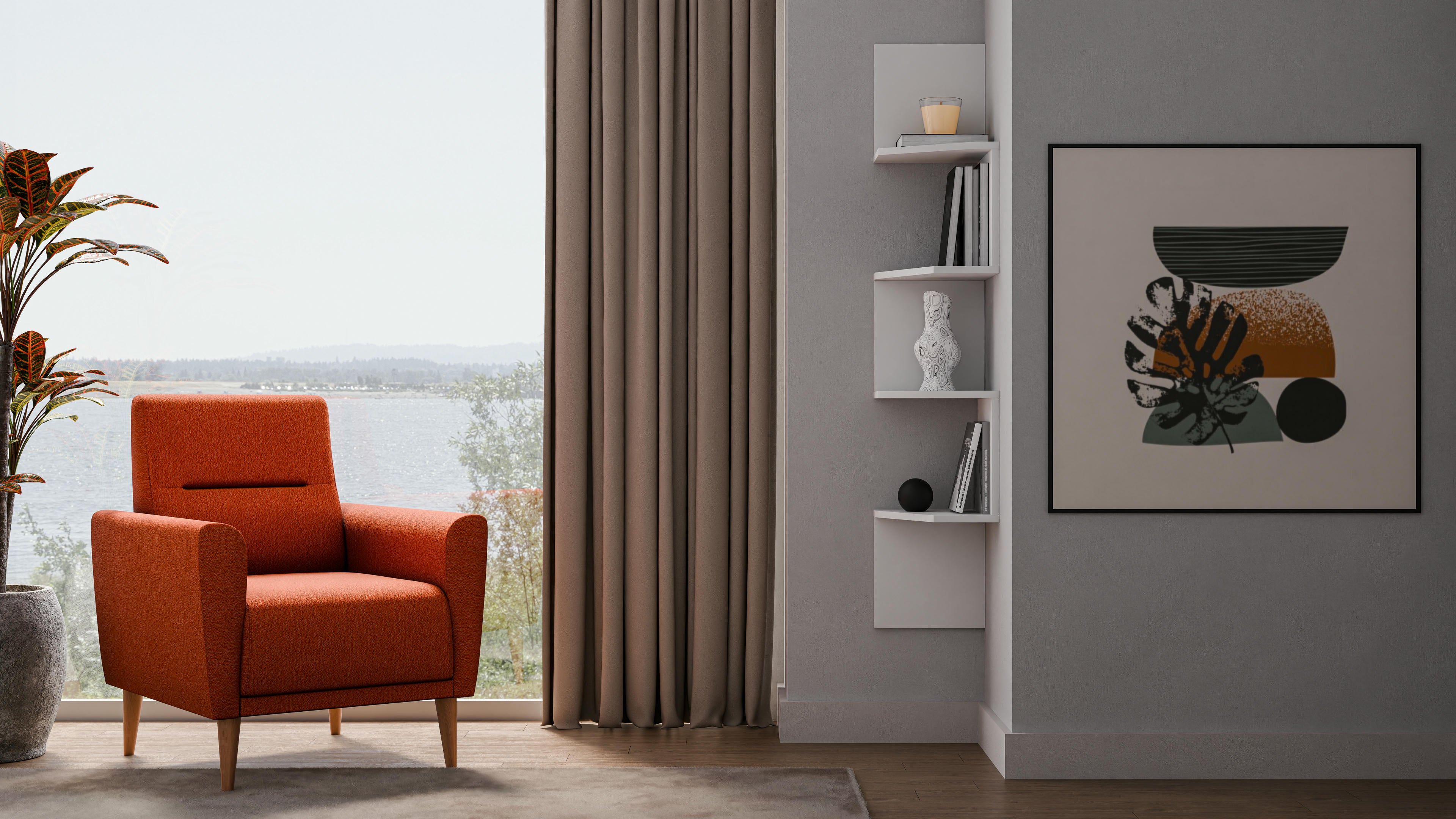 Desaldo Wall Shelf 6