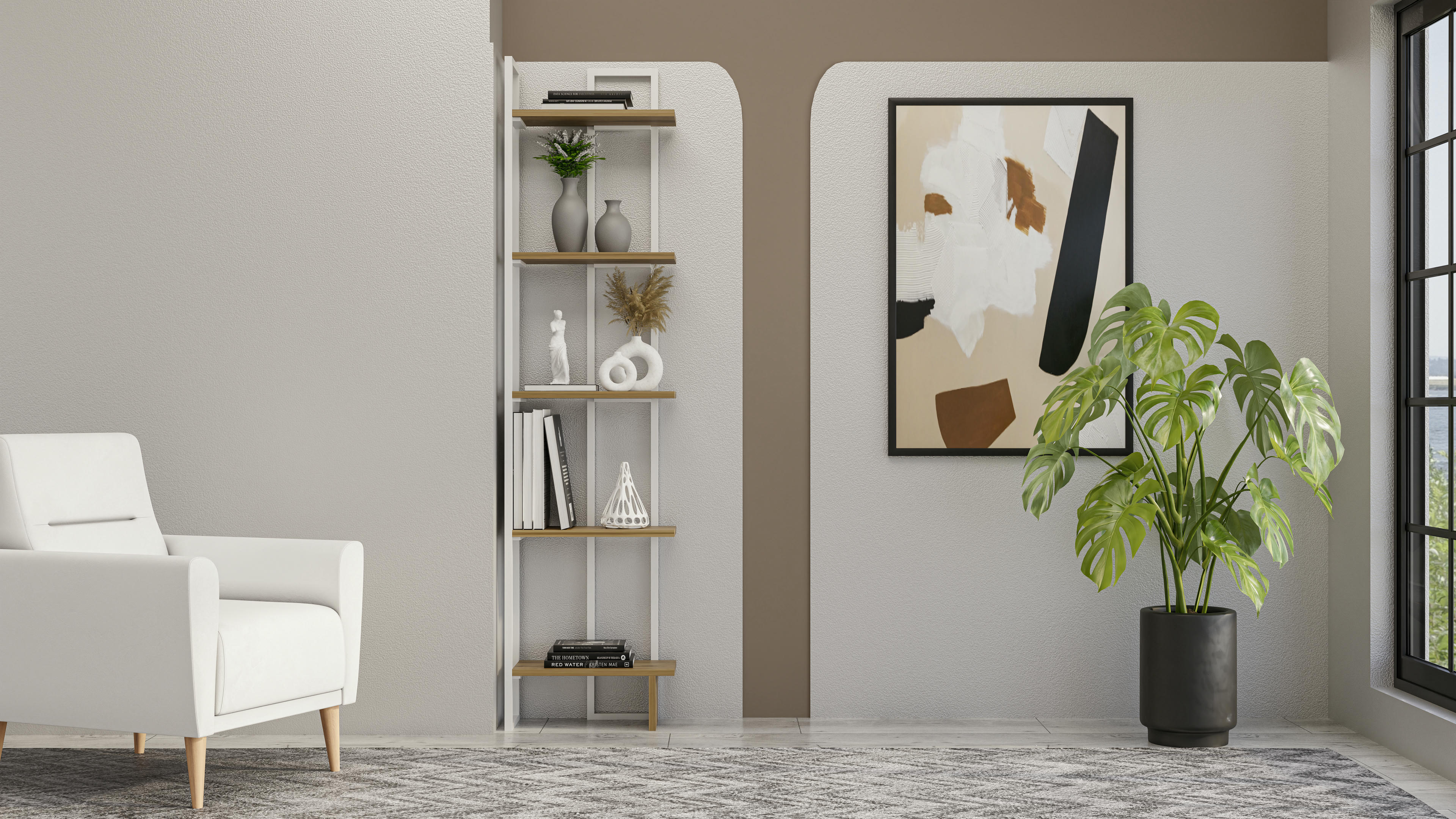 Alice Corner Bookshelf 17