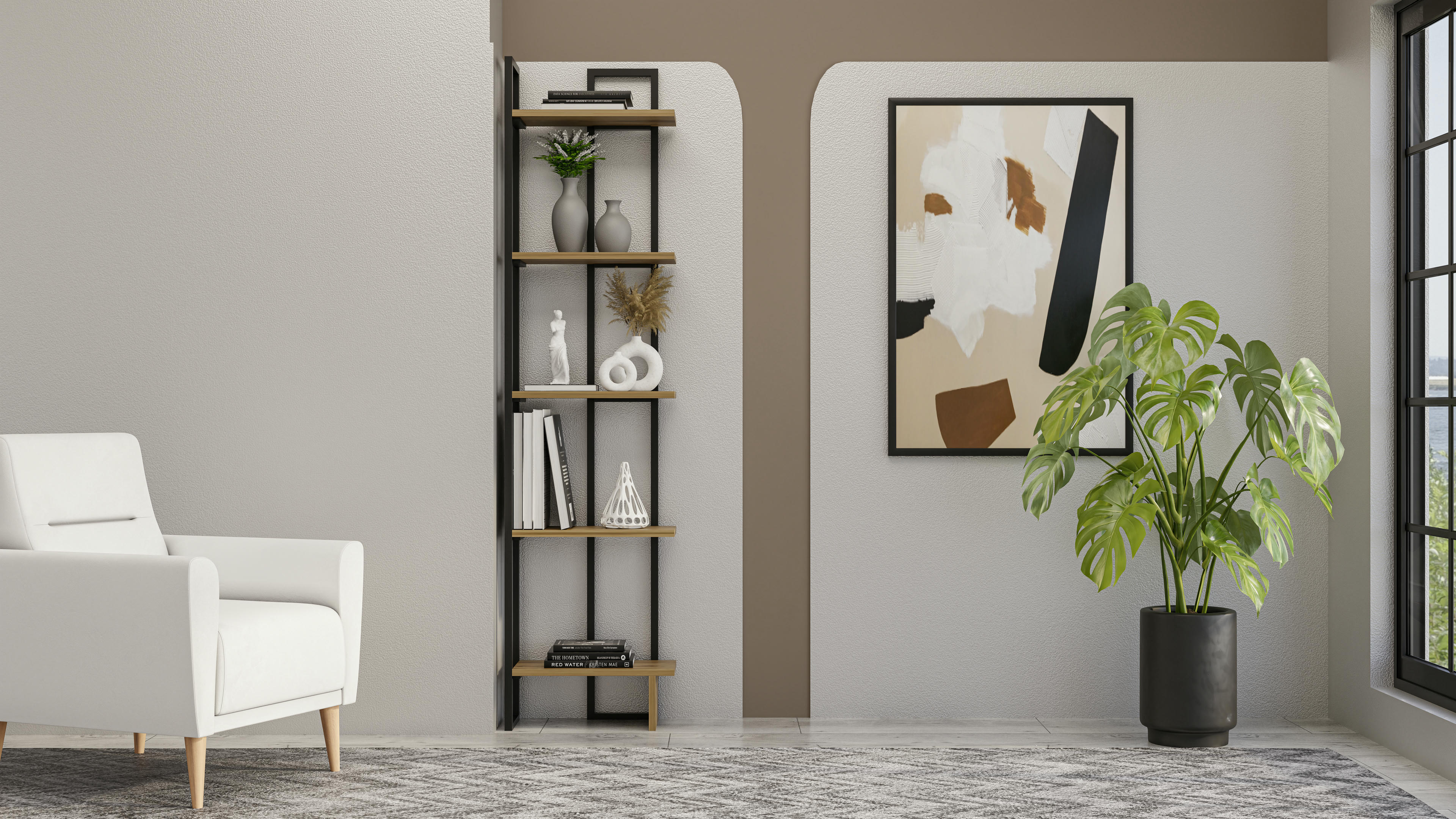 Alice Corner Bookshelf 5