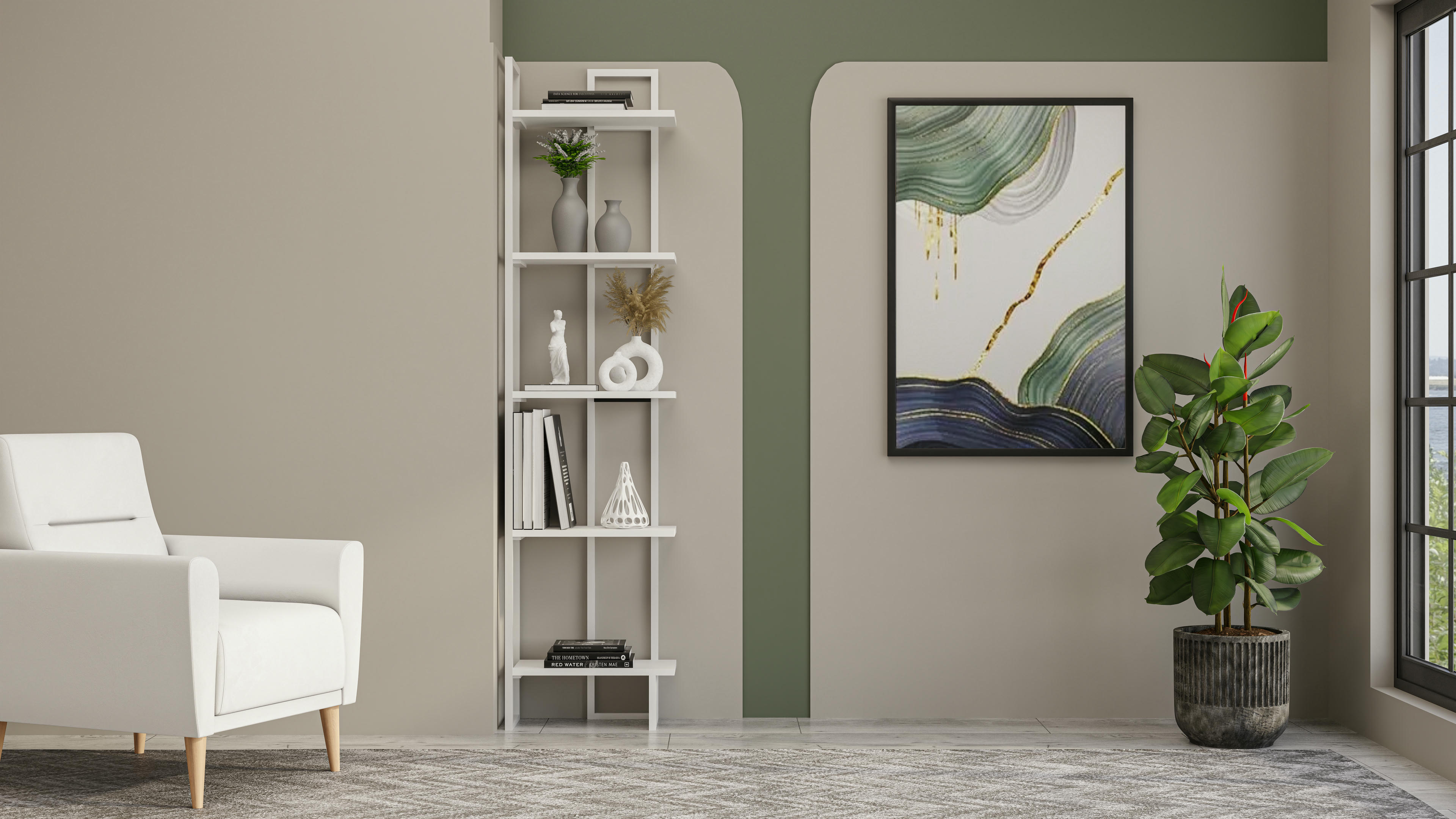 Alice Corner Bookshelf 21