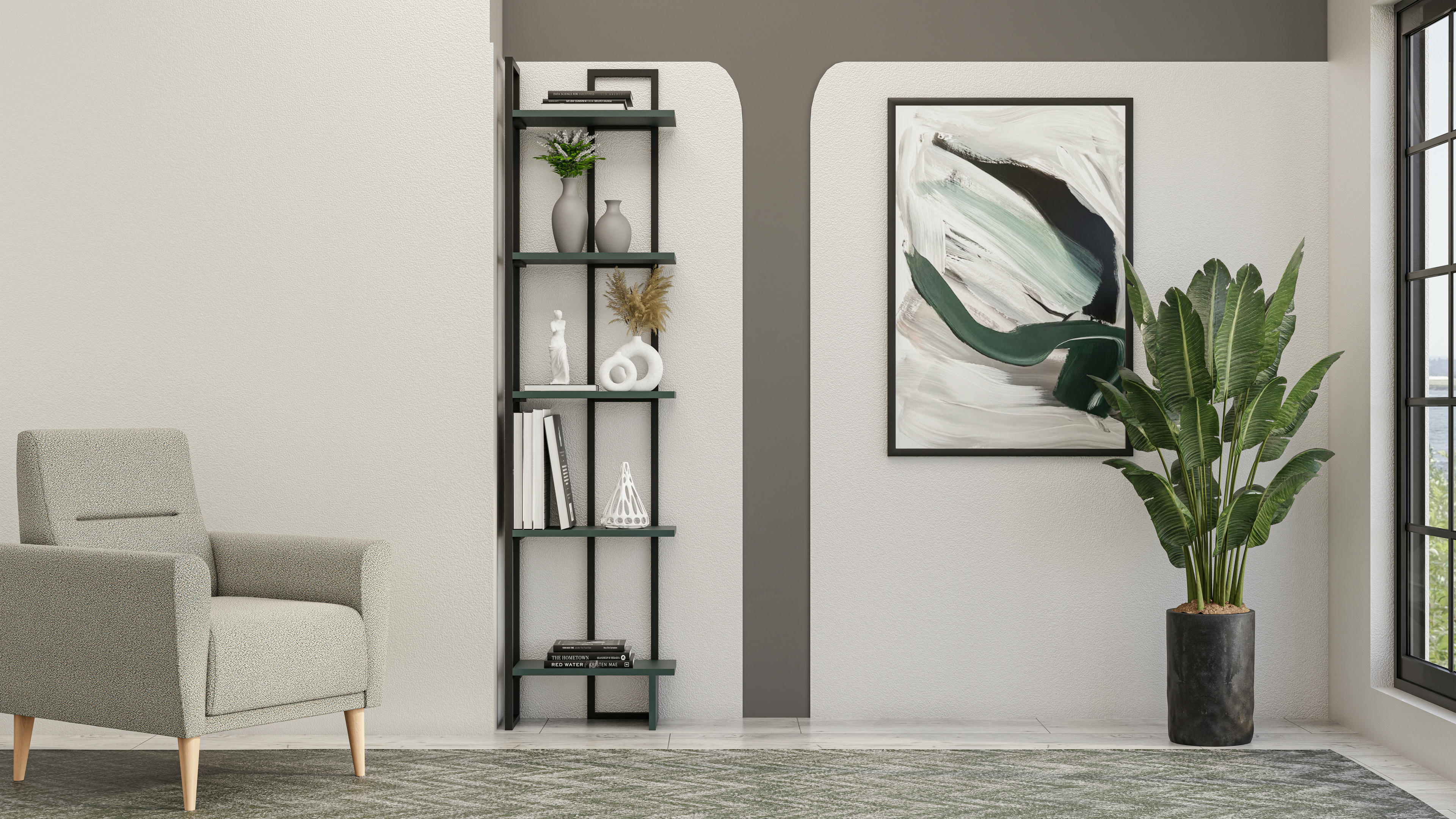 Alice Corner Bookshelf 13