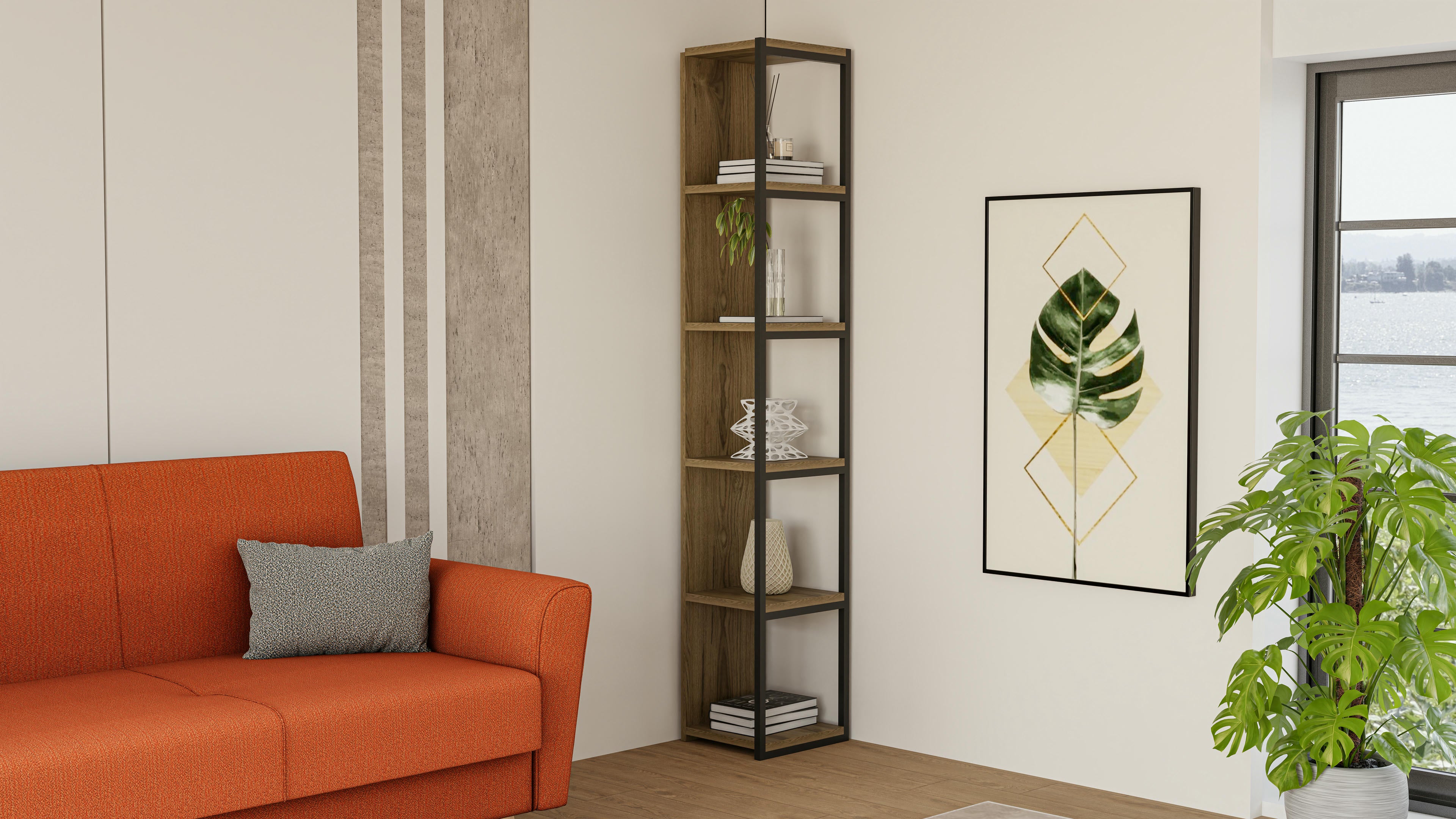 Texas Corner Bookshelf