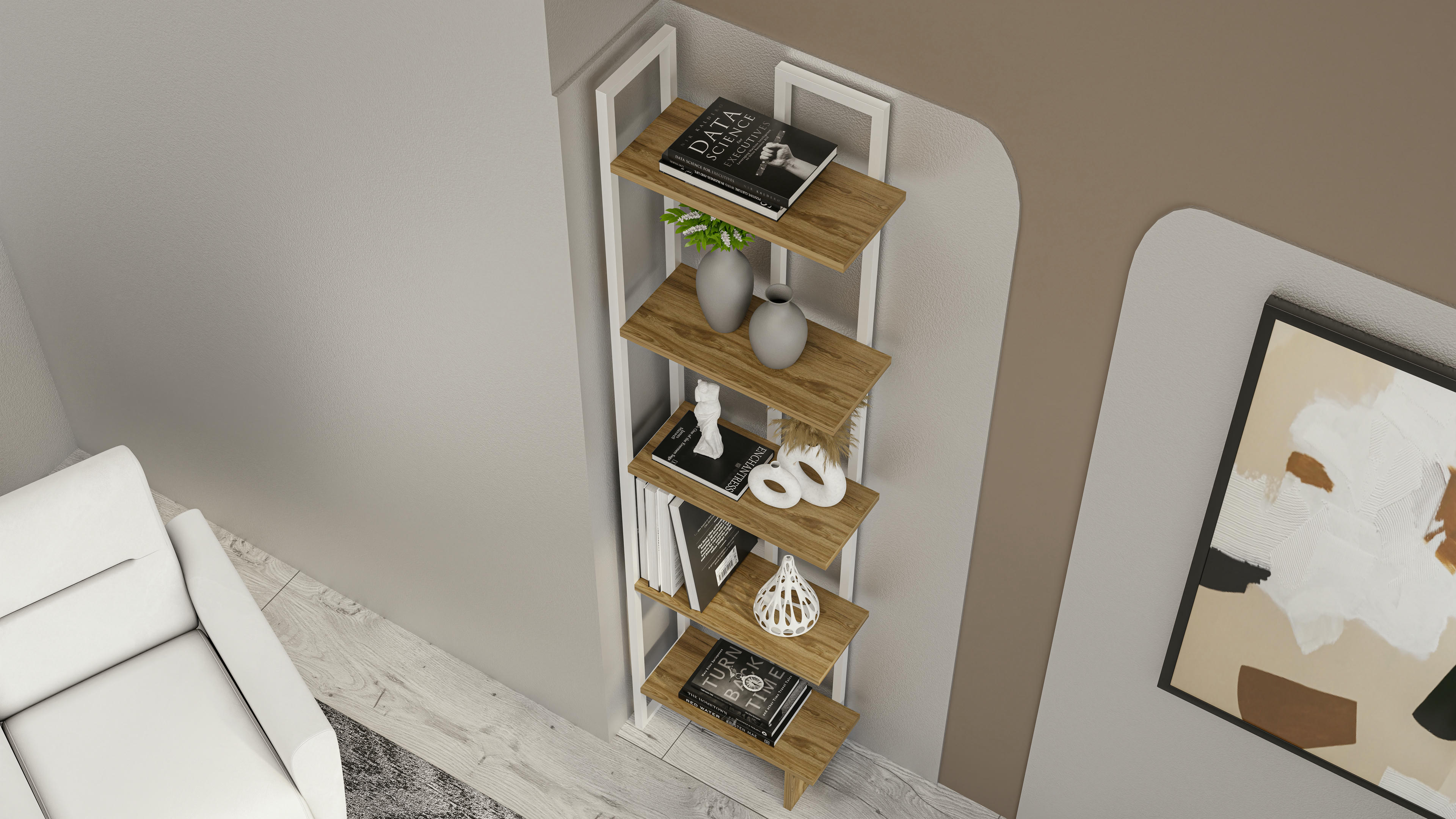 Alice Corner Bookshelf 18