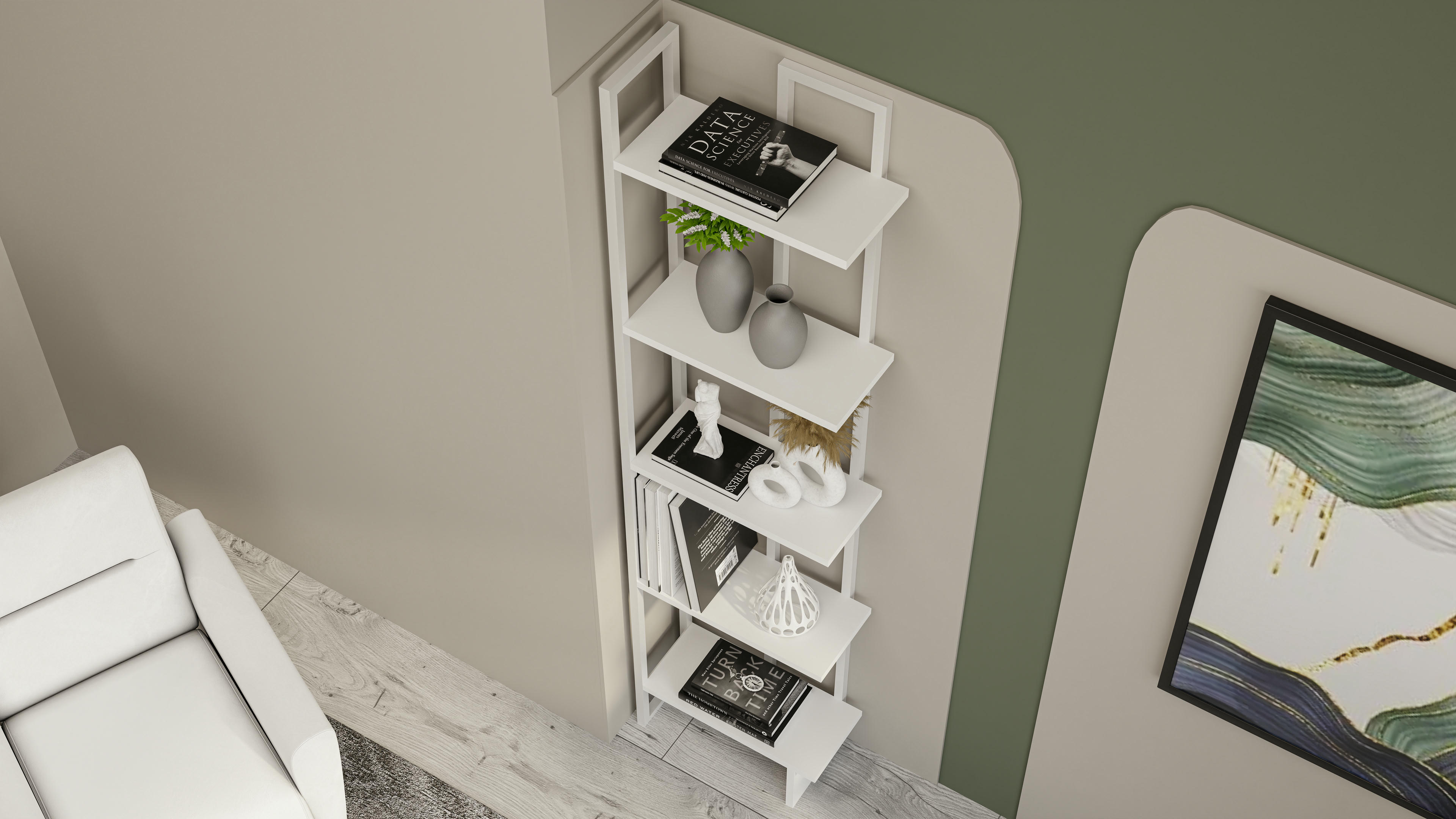 Alice Corner Bookshelf 22