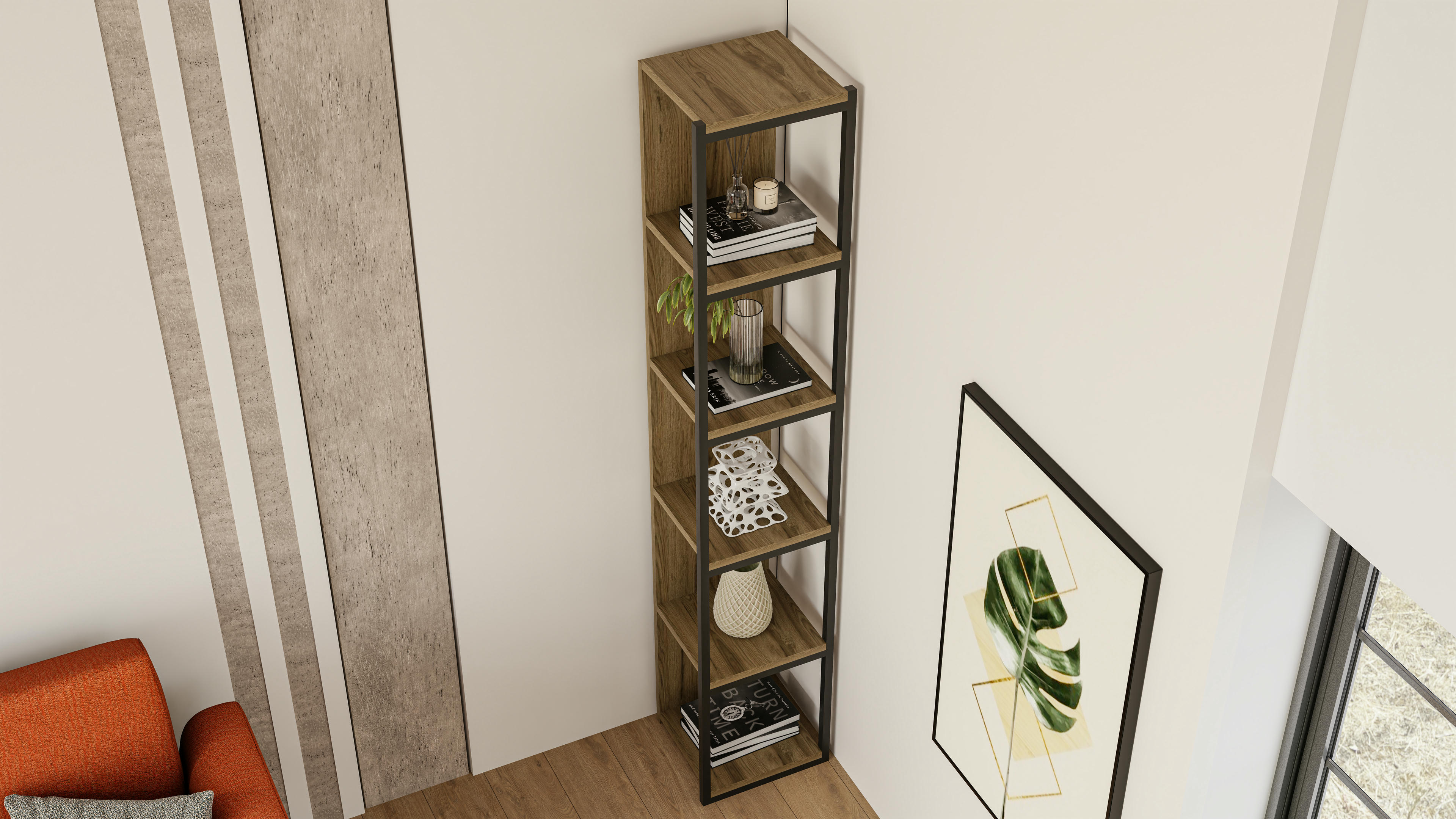 Texas Corner Bookshelf