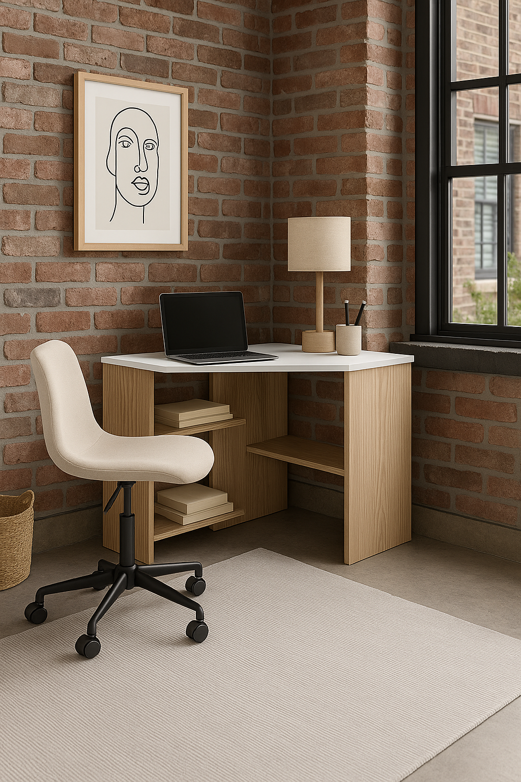 Alison Corner Computer Desk 8