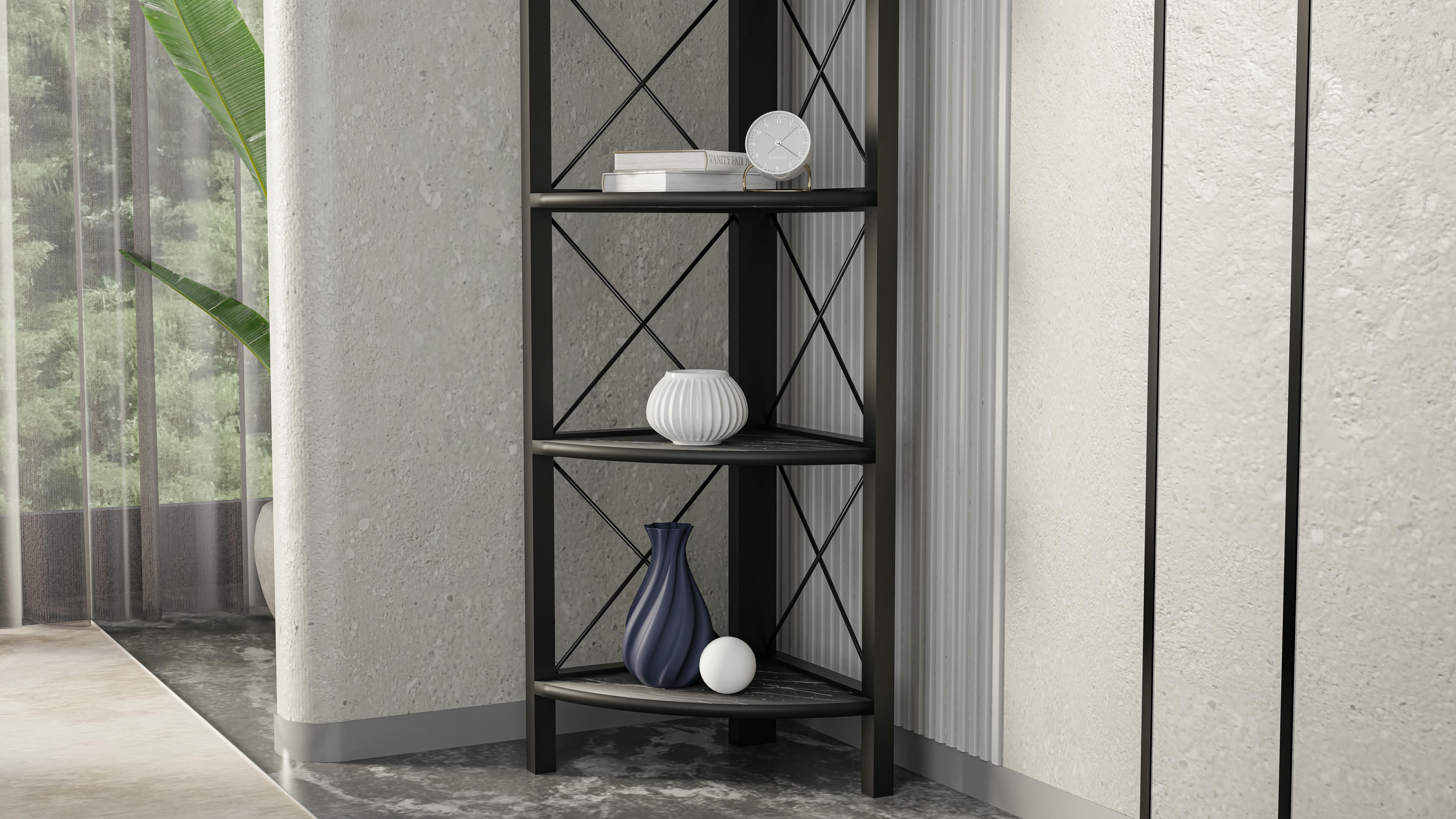 Remo Corner Bookshelf 4