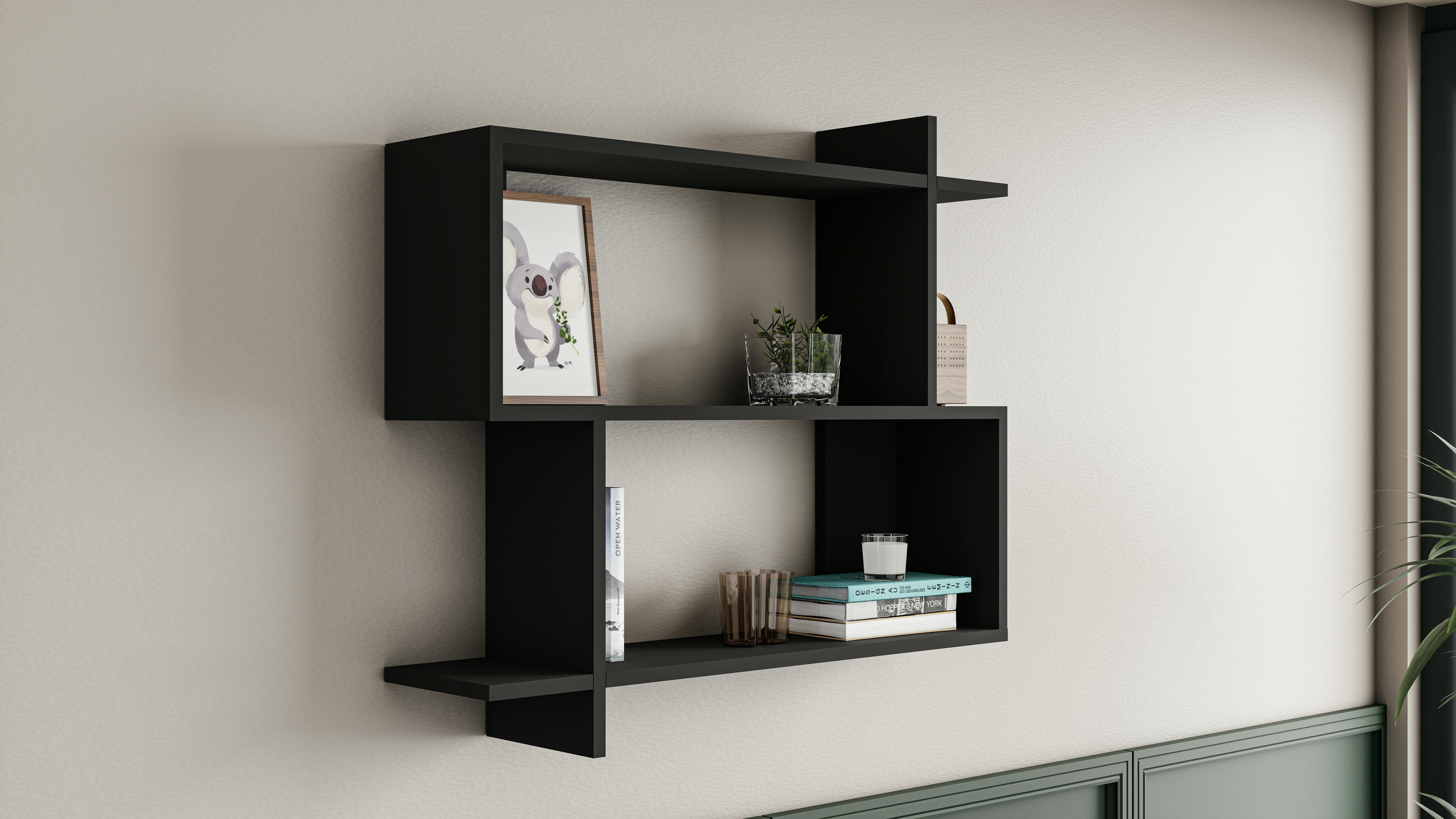 Mina Wall Shelf 4