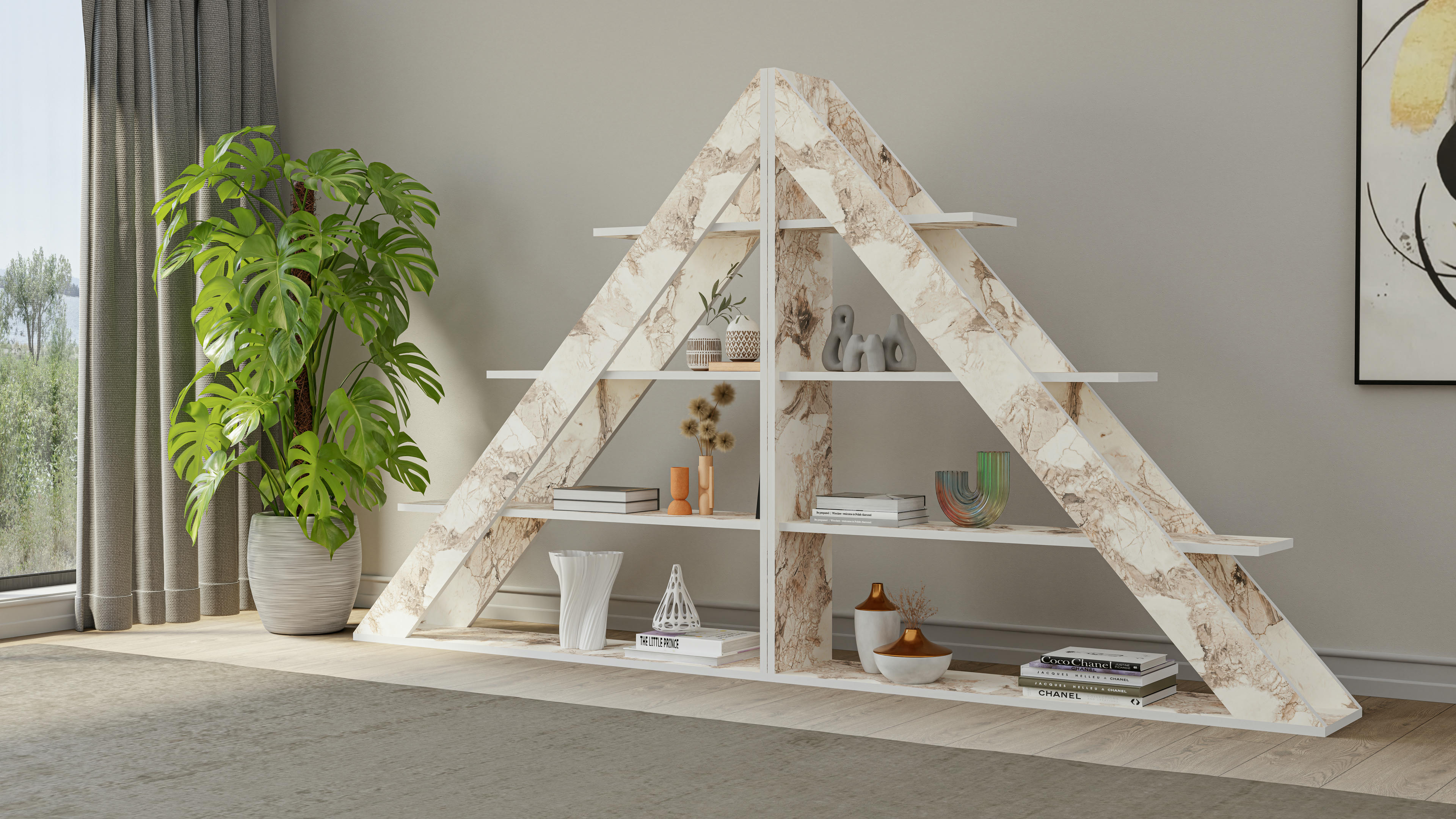 Pythagoras Ladder Bookshelf 8