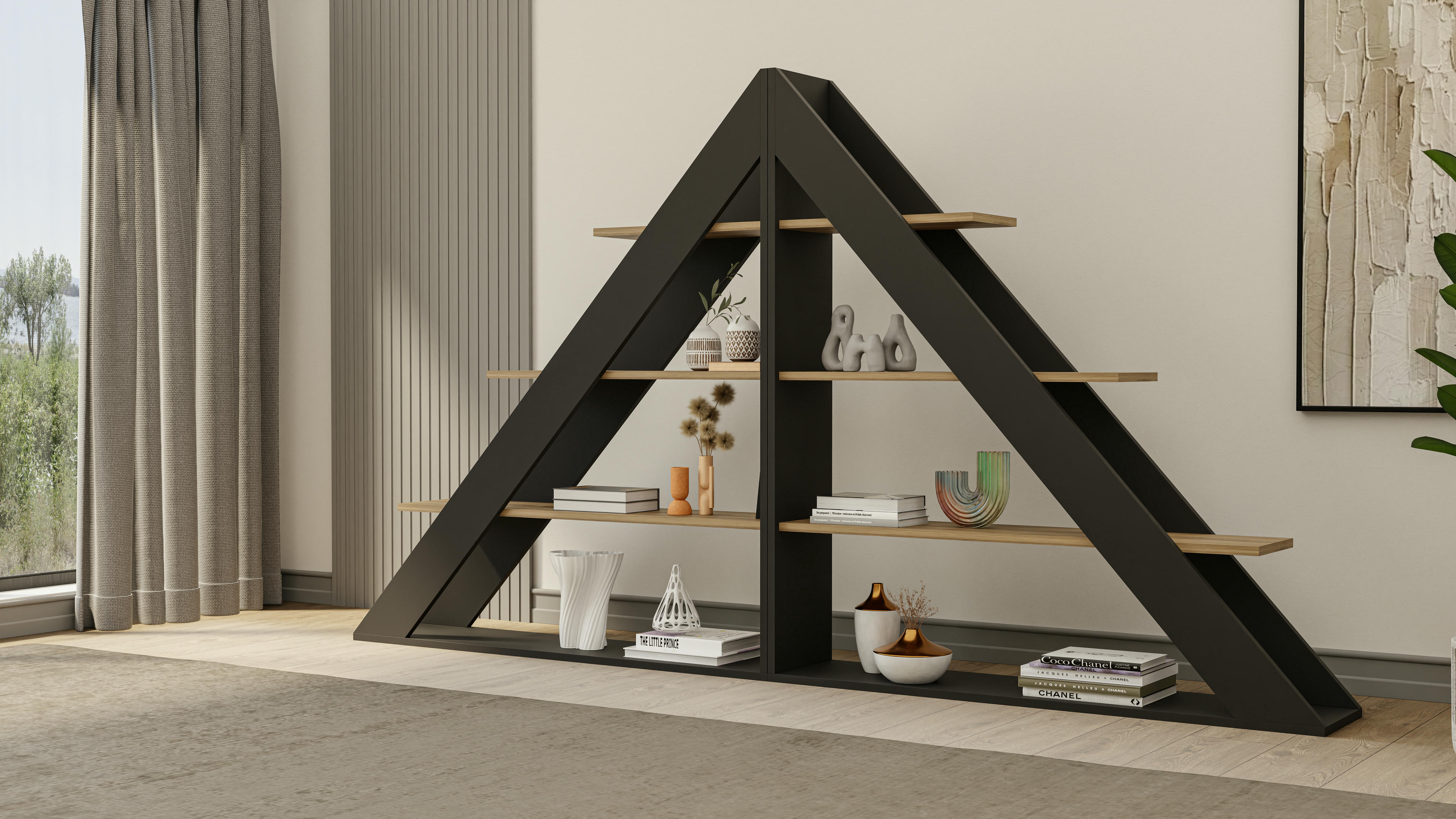 Pythagoras Ladder Bookshelf 13