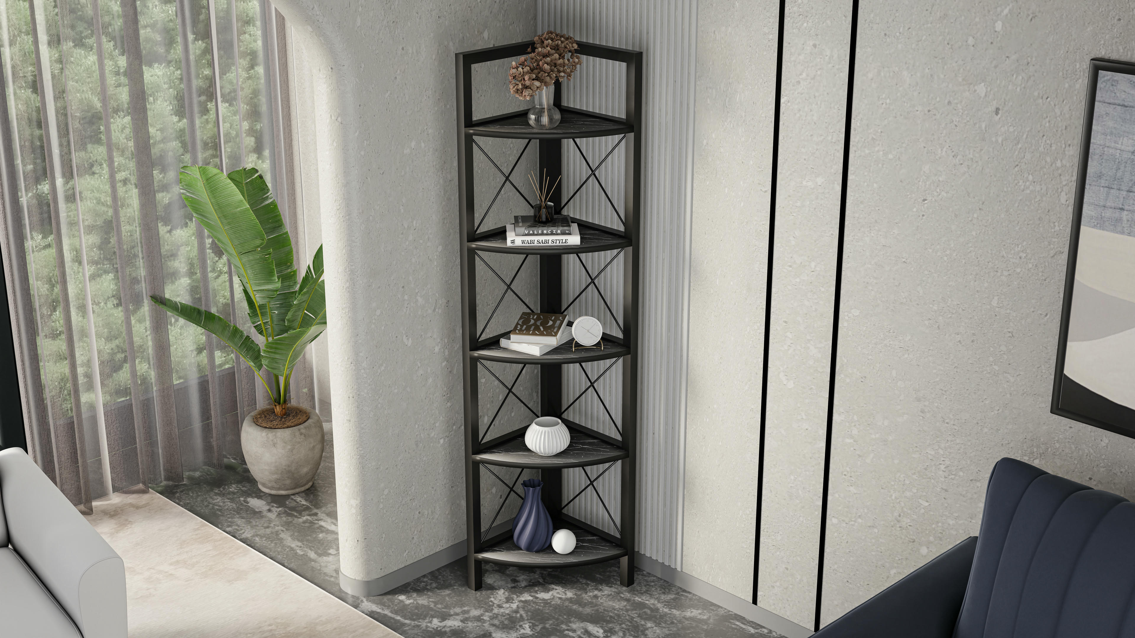 Remo Corner Bookshelf 3