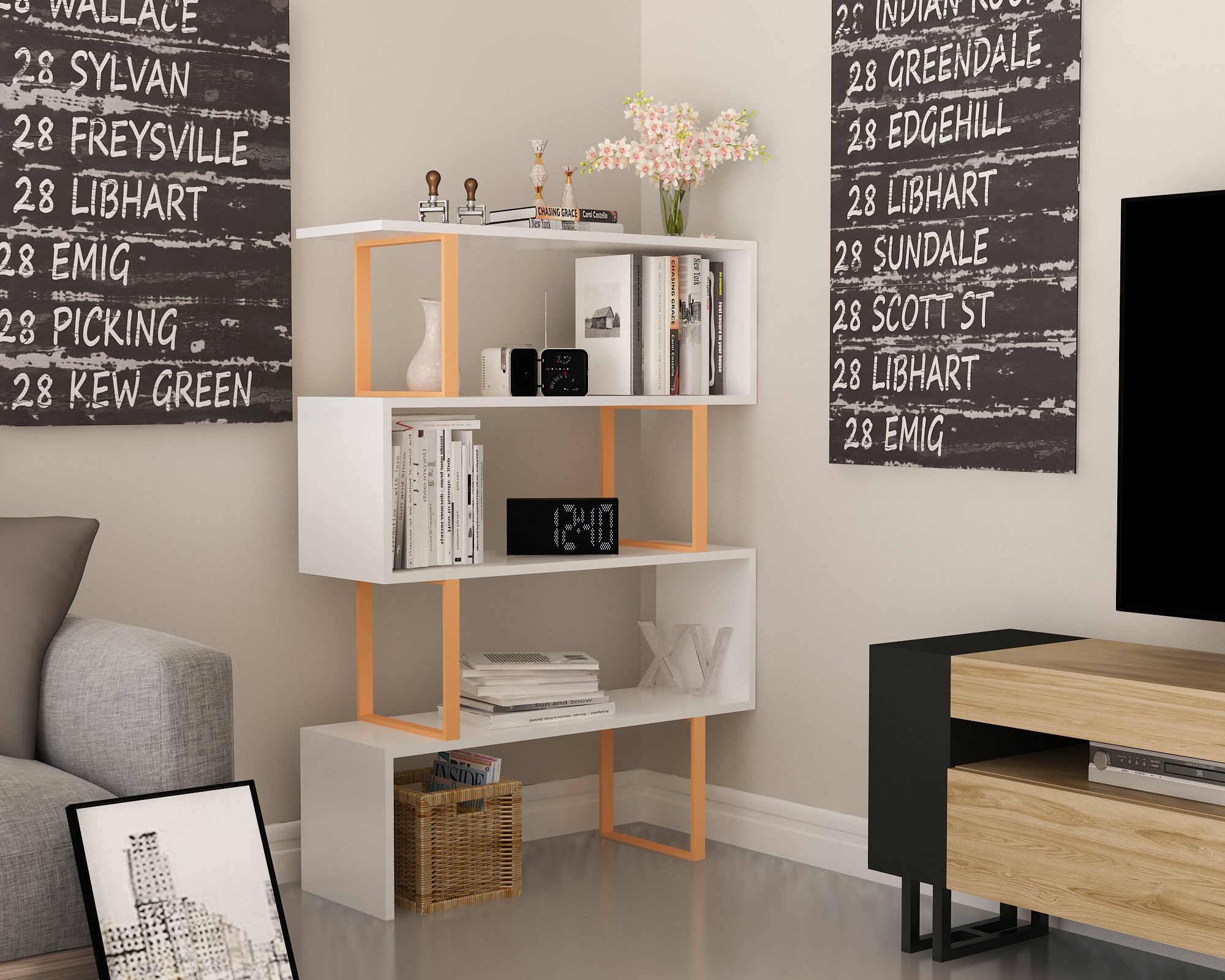 Adriana Bookshelf 13