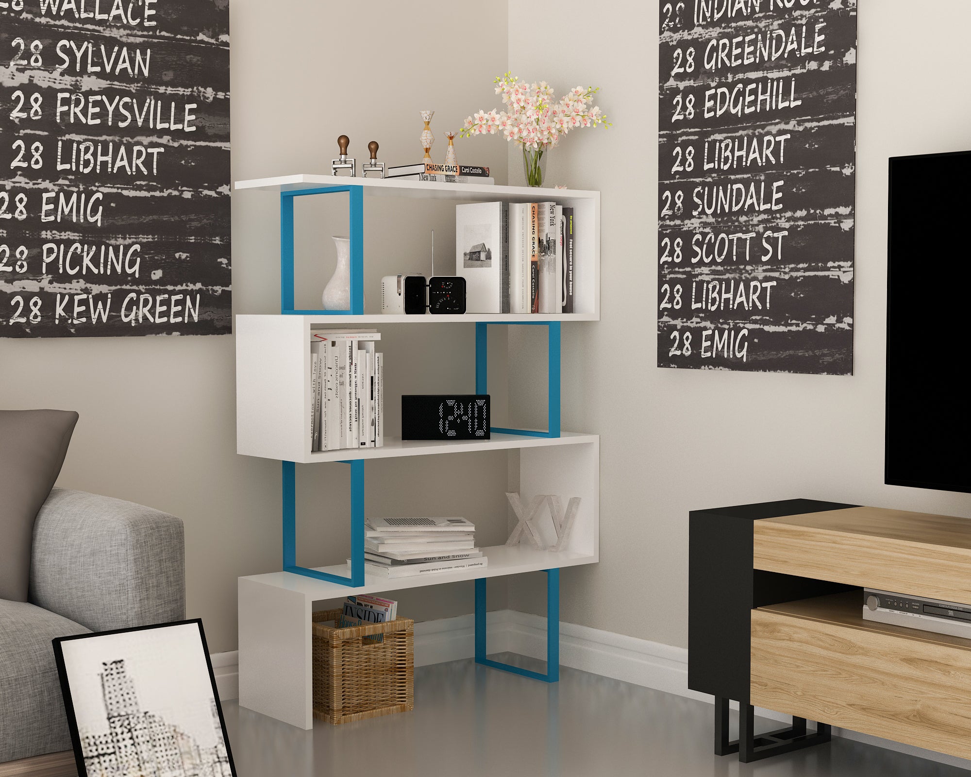 Adriana Bookshelf 11
