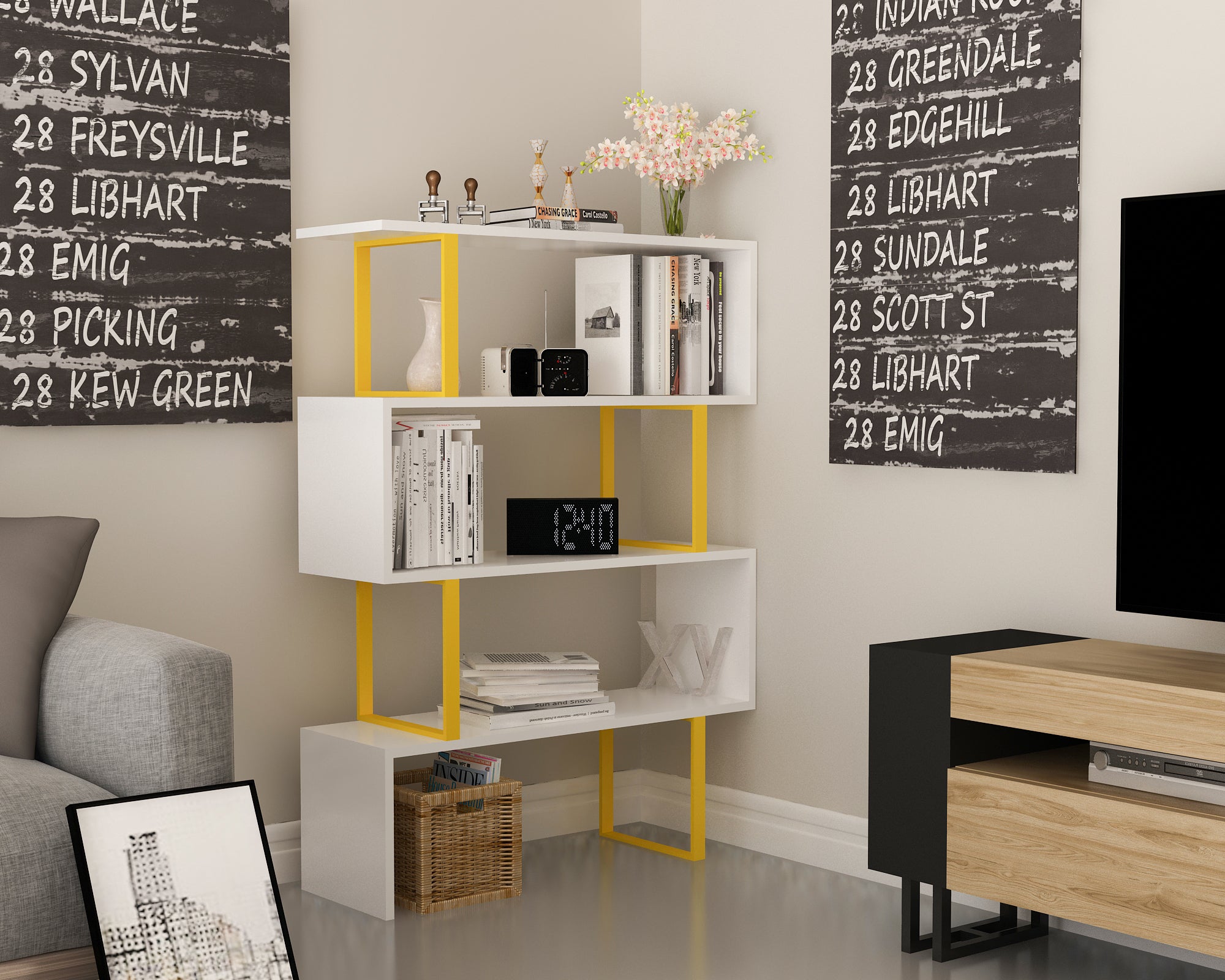 Adriana Bookshelf 9
