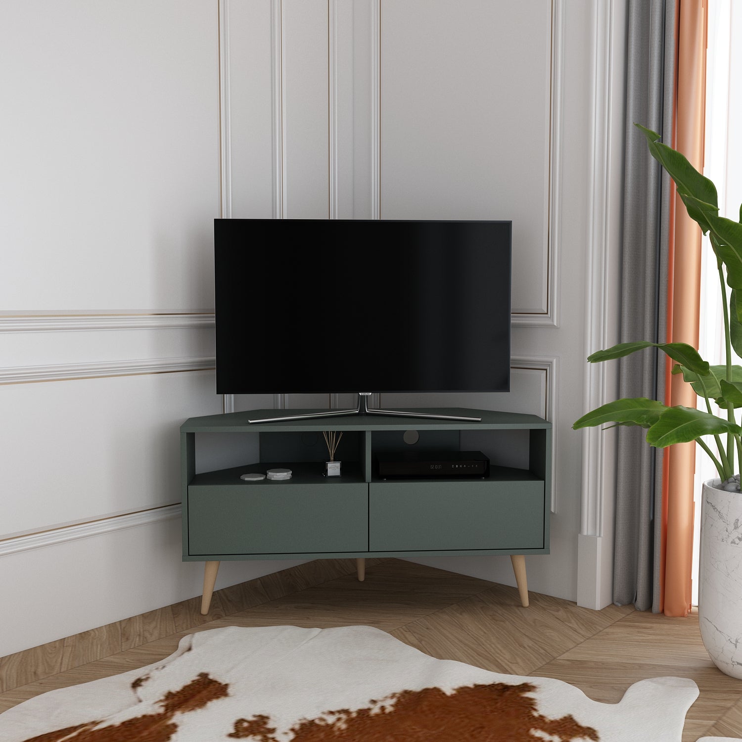 Aura Corner TV Unit