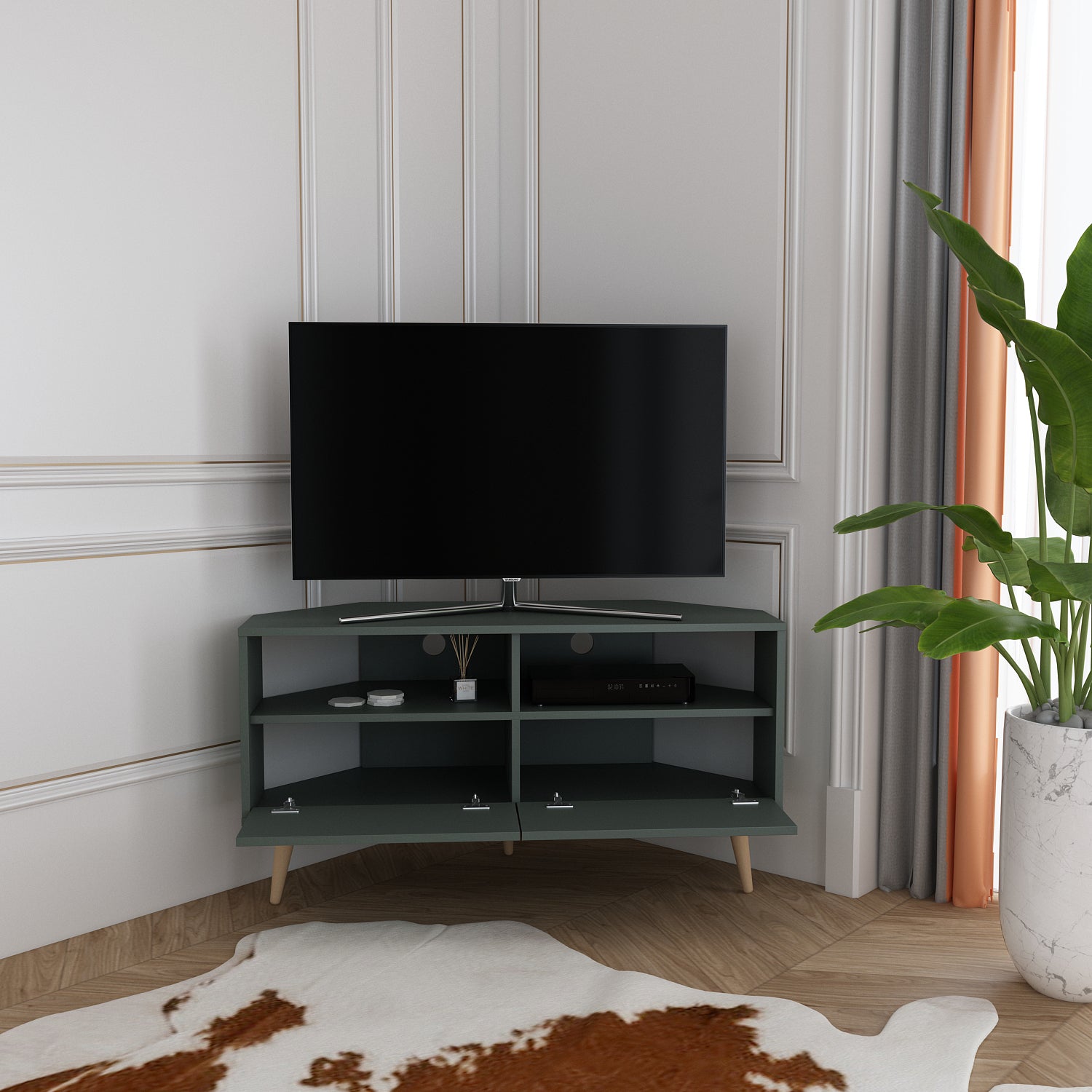 Aura Corner TV Unit