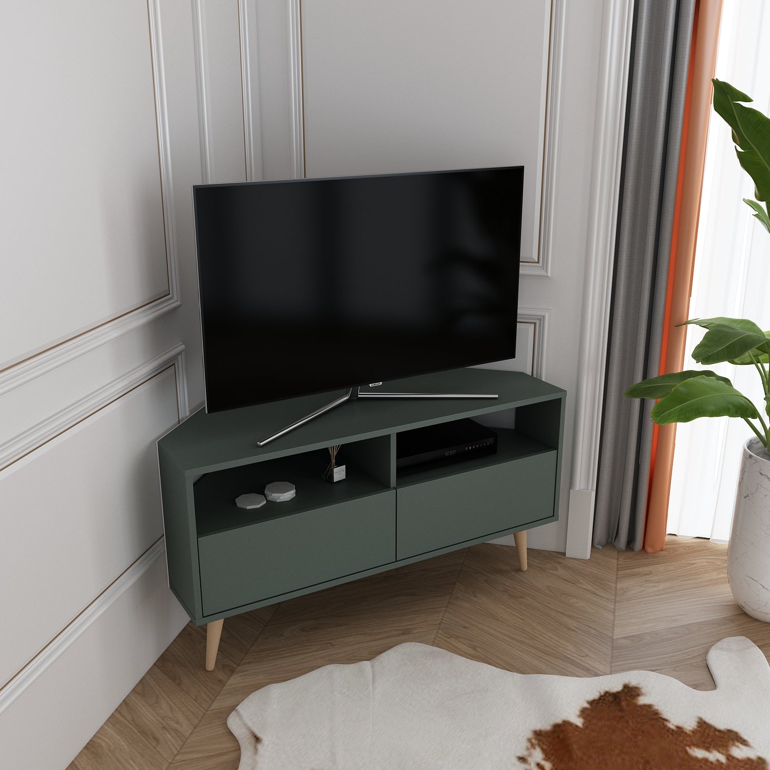 Aura Corner TV Unit 4