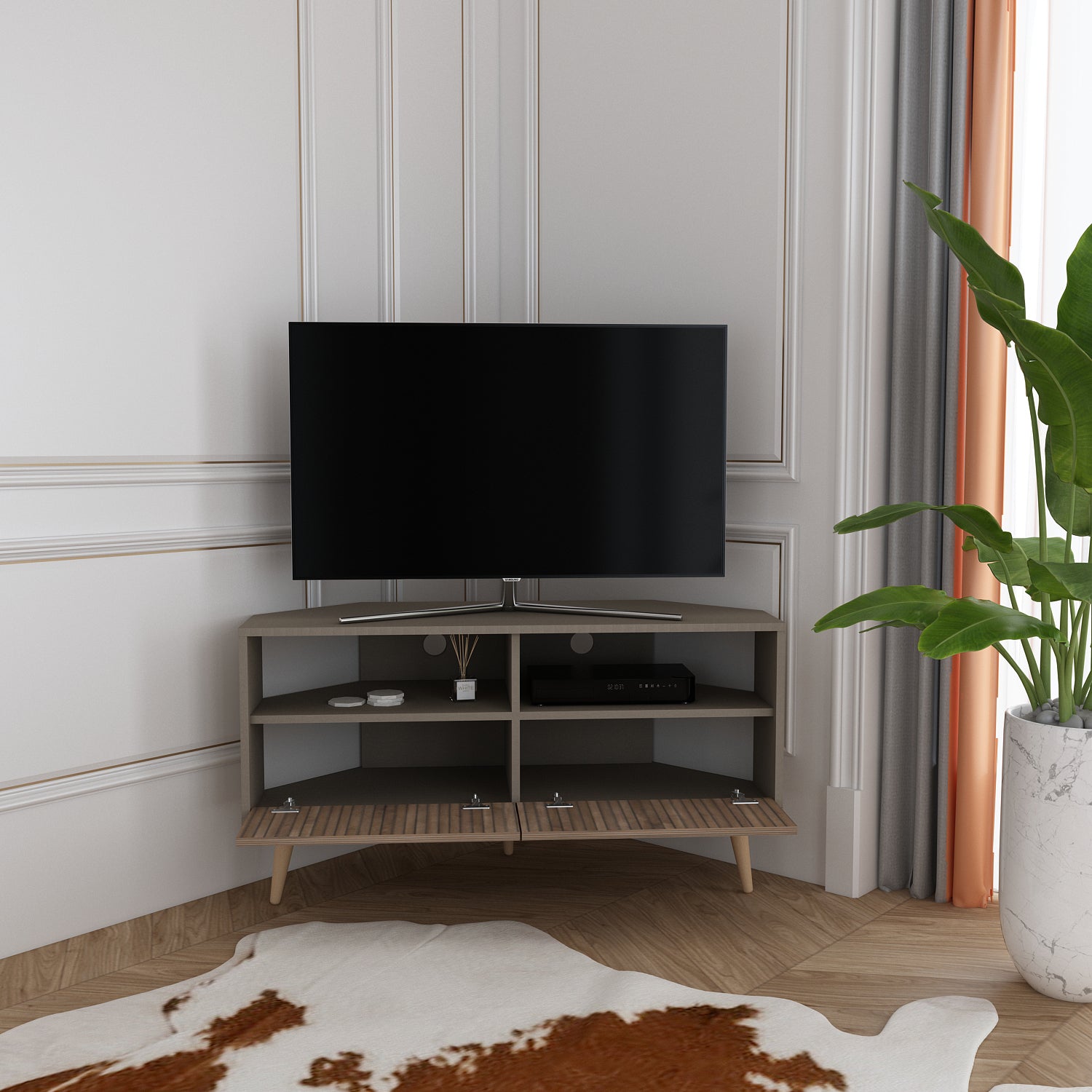 Aura Corner TV Unit 12