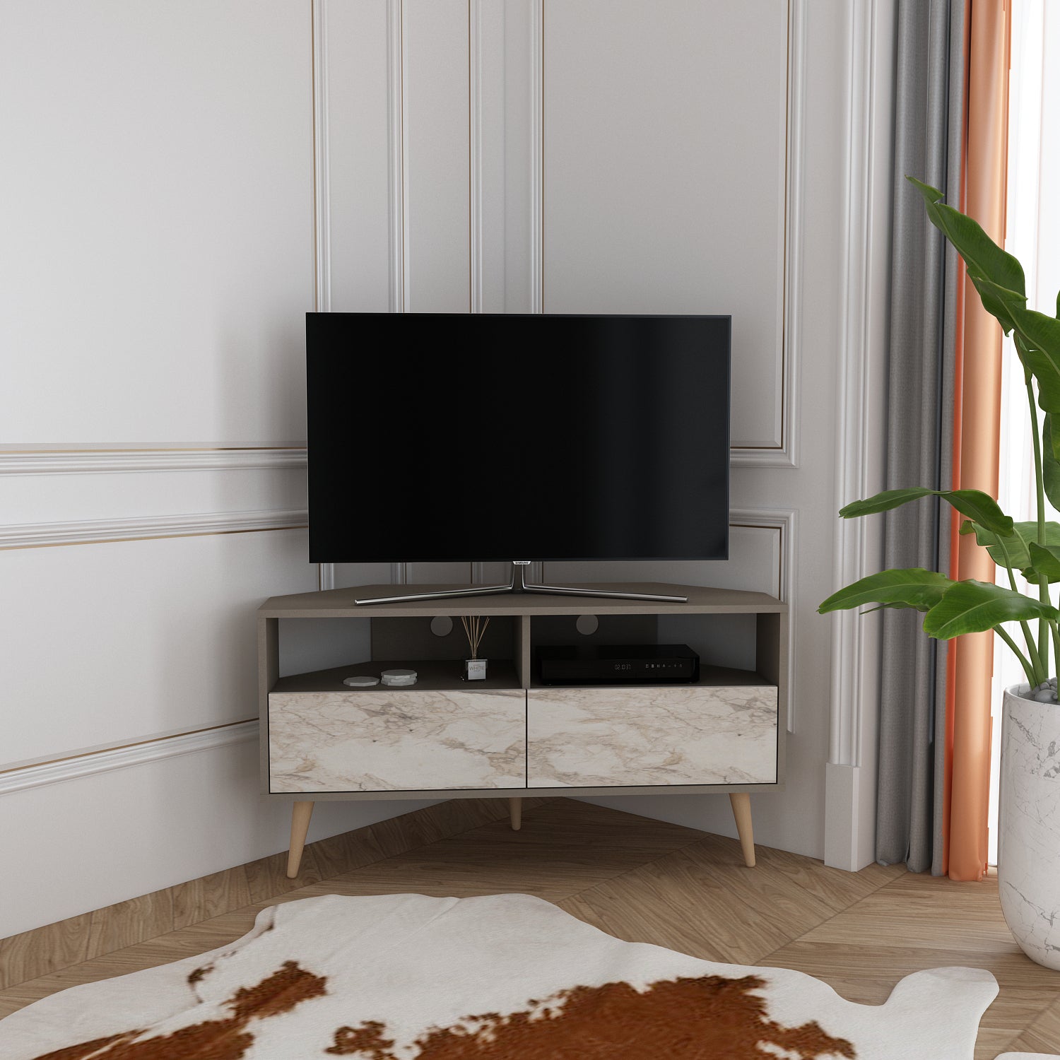 Aura Corner TV Unit 16