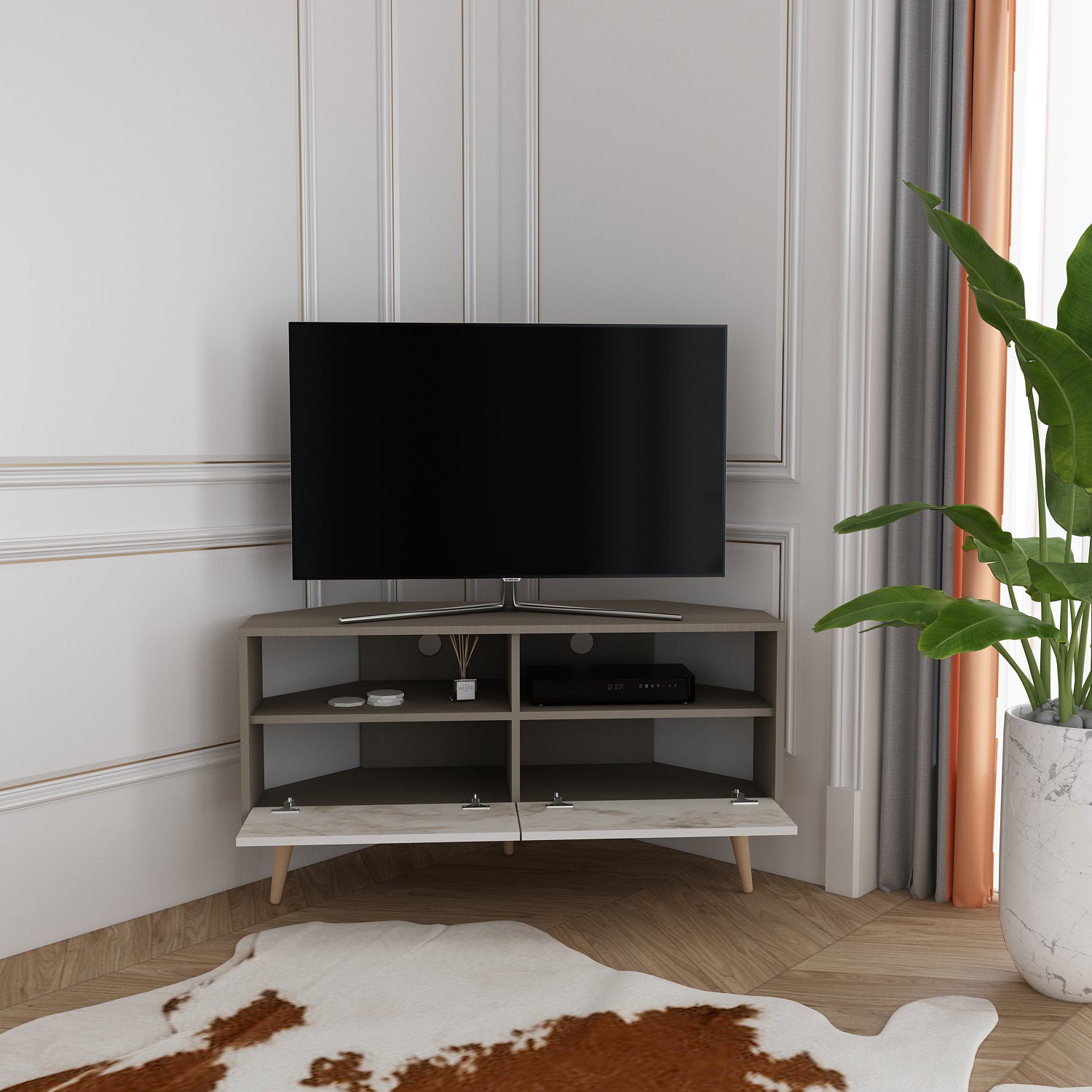Aura Corner TV Unit 17