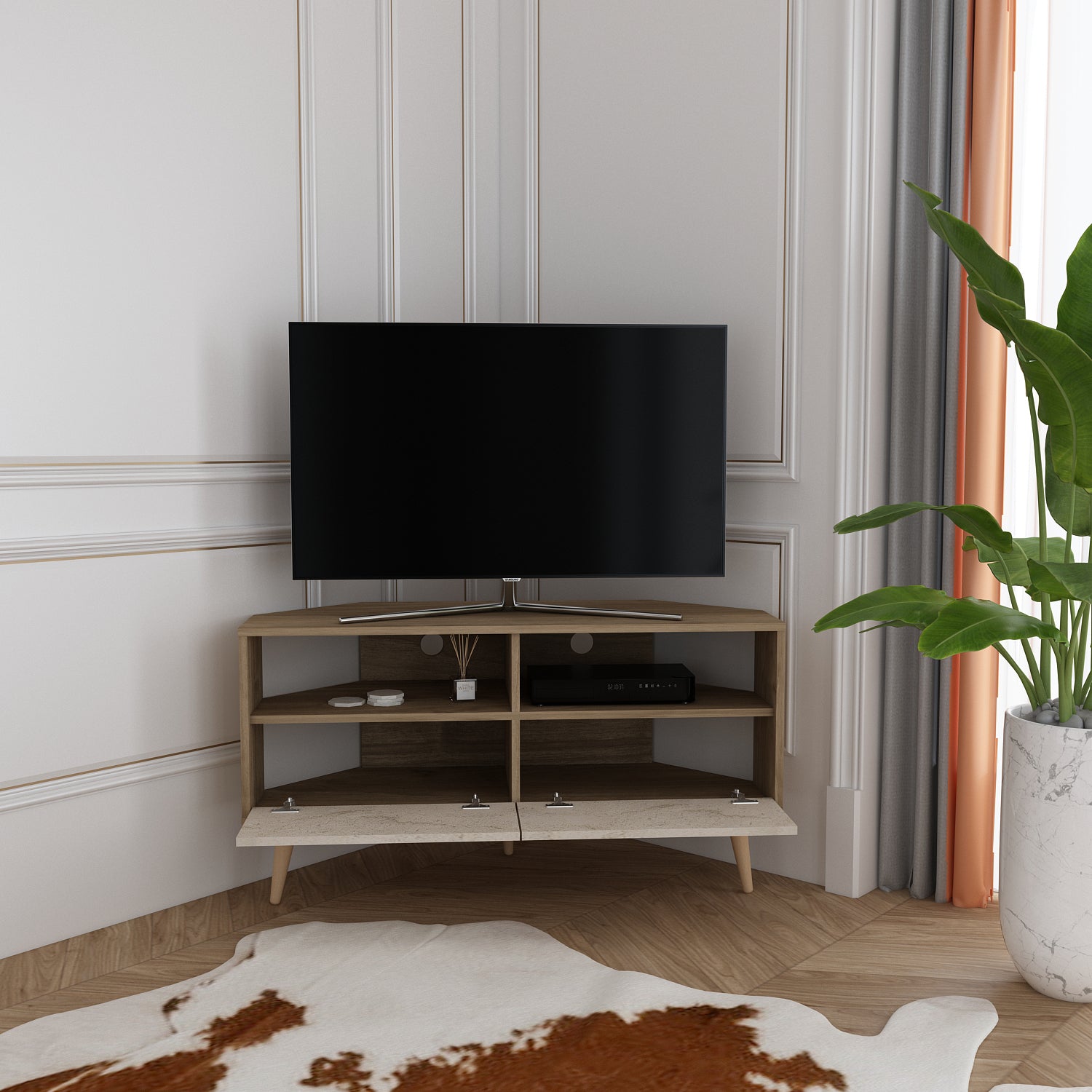 Aura Corner TV Unit 22