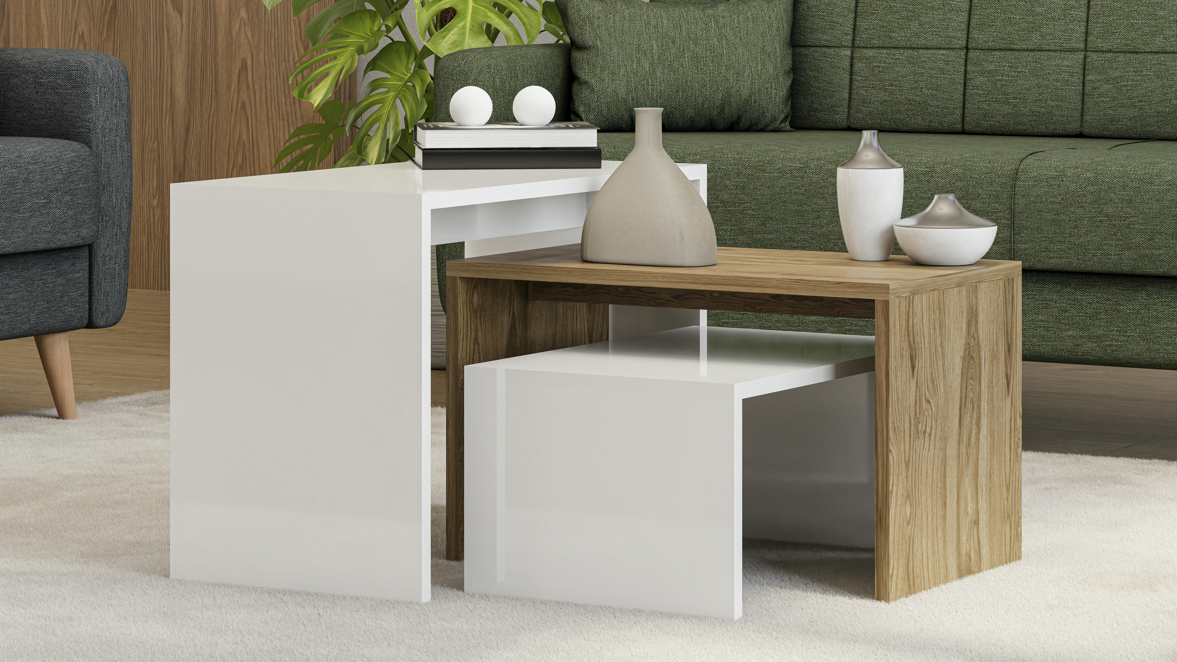 Andro 3 Pieces Coffe Table 5