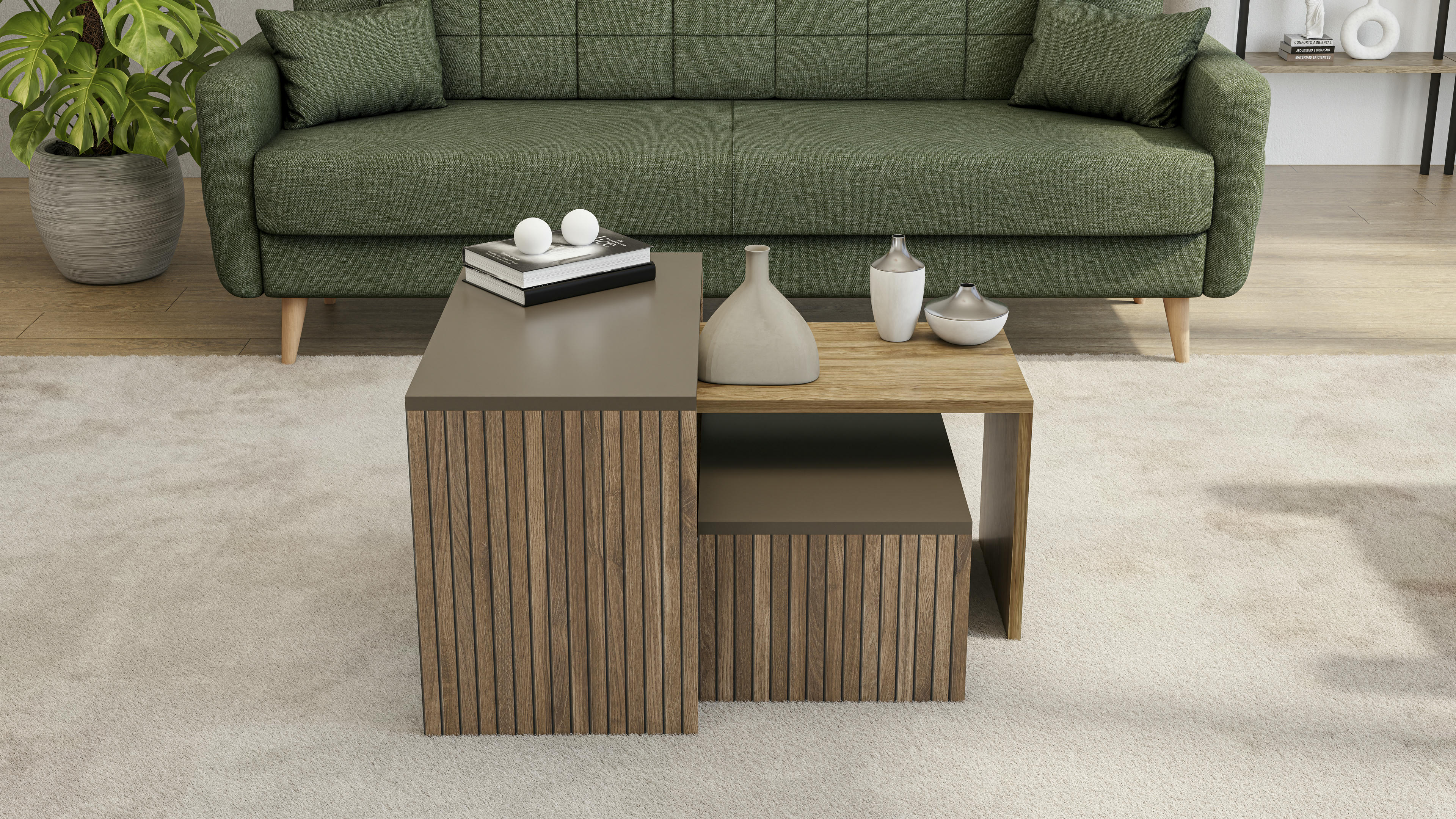 Andro 3 Pieces Coffe Table 3