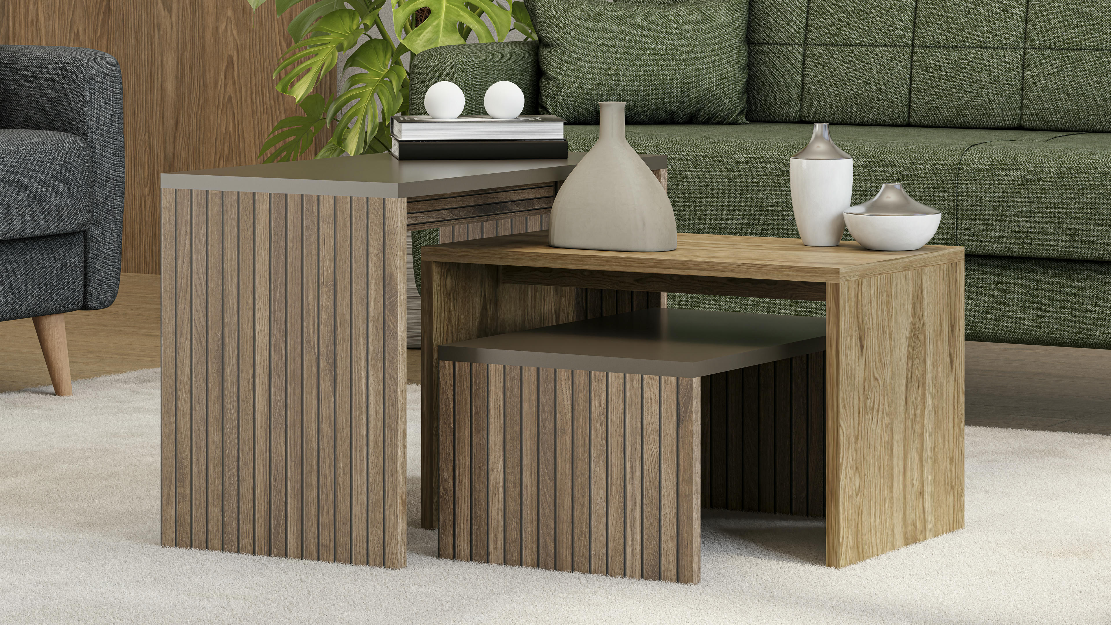 Andro 3 Pieces Coffe Table