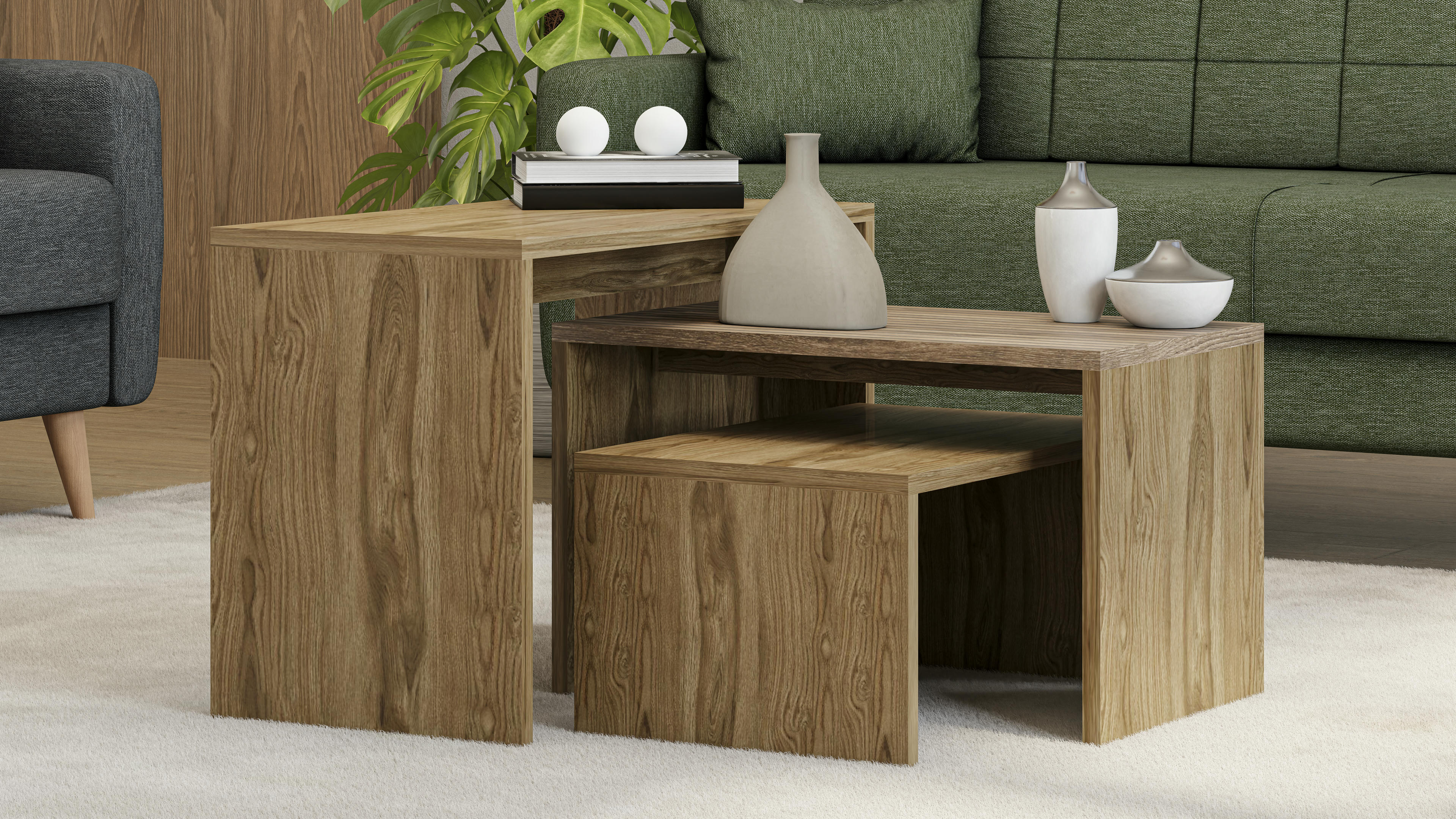Andro 3 Pieces Coffe Table 9