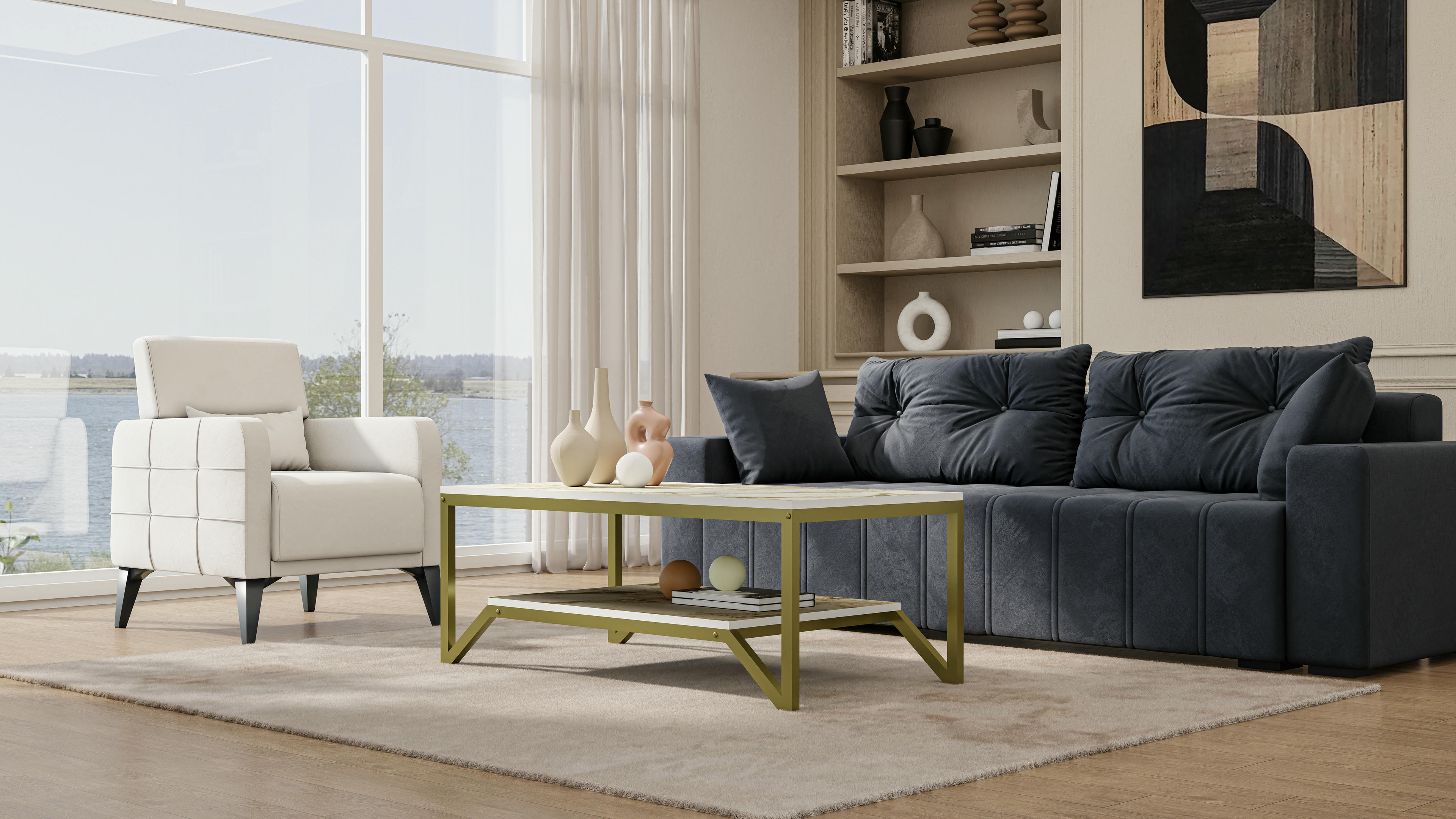 Flora Coffee Tableff (Outlet)