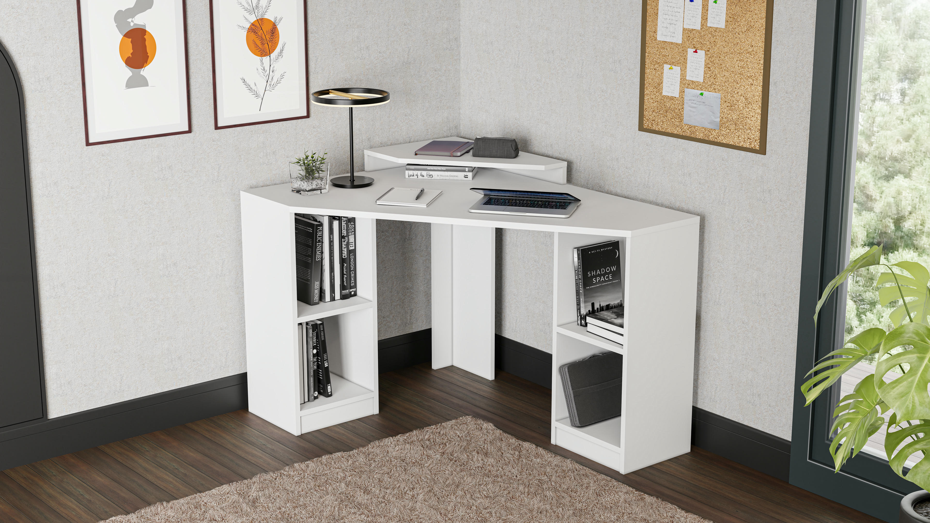 Floating Computer Desk 7