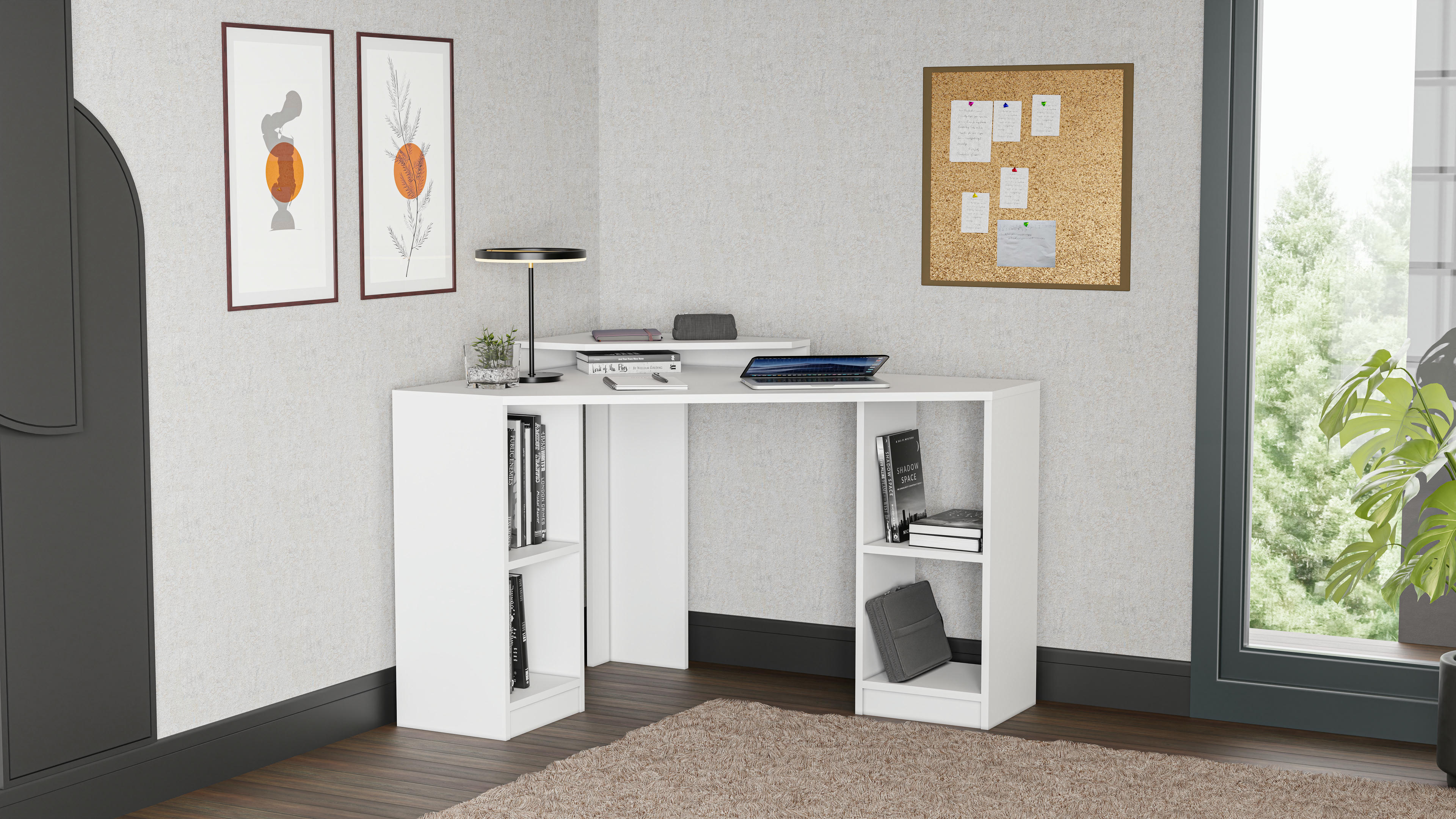 Floating Computer Desk 8