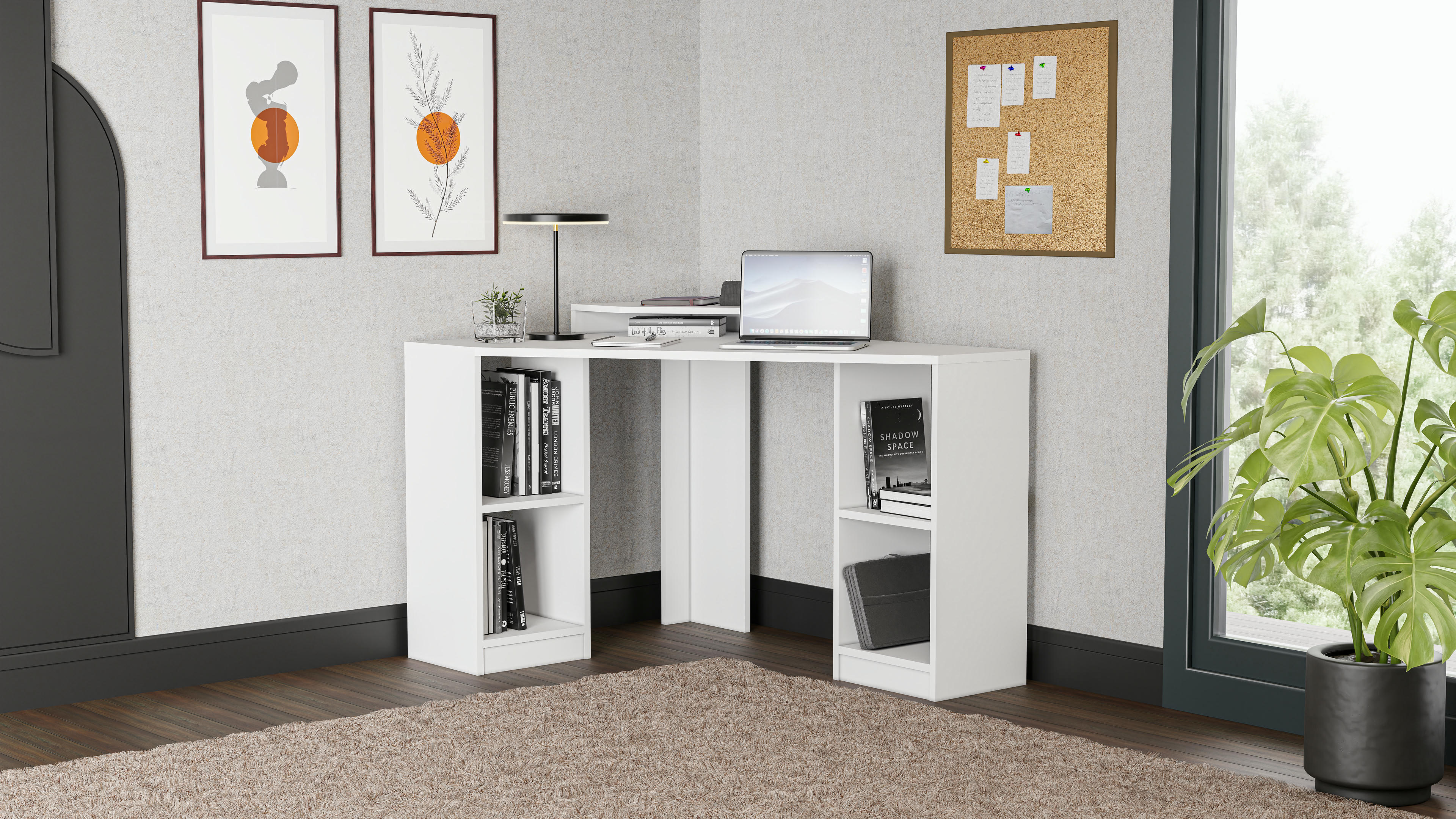 Floating Computer Desk 6