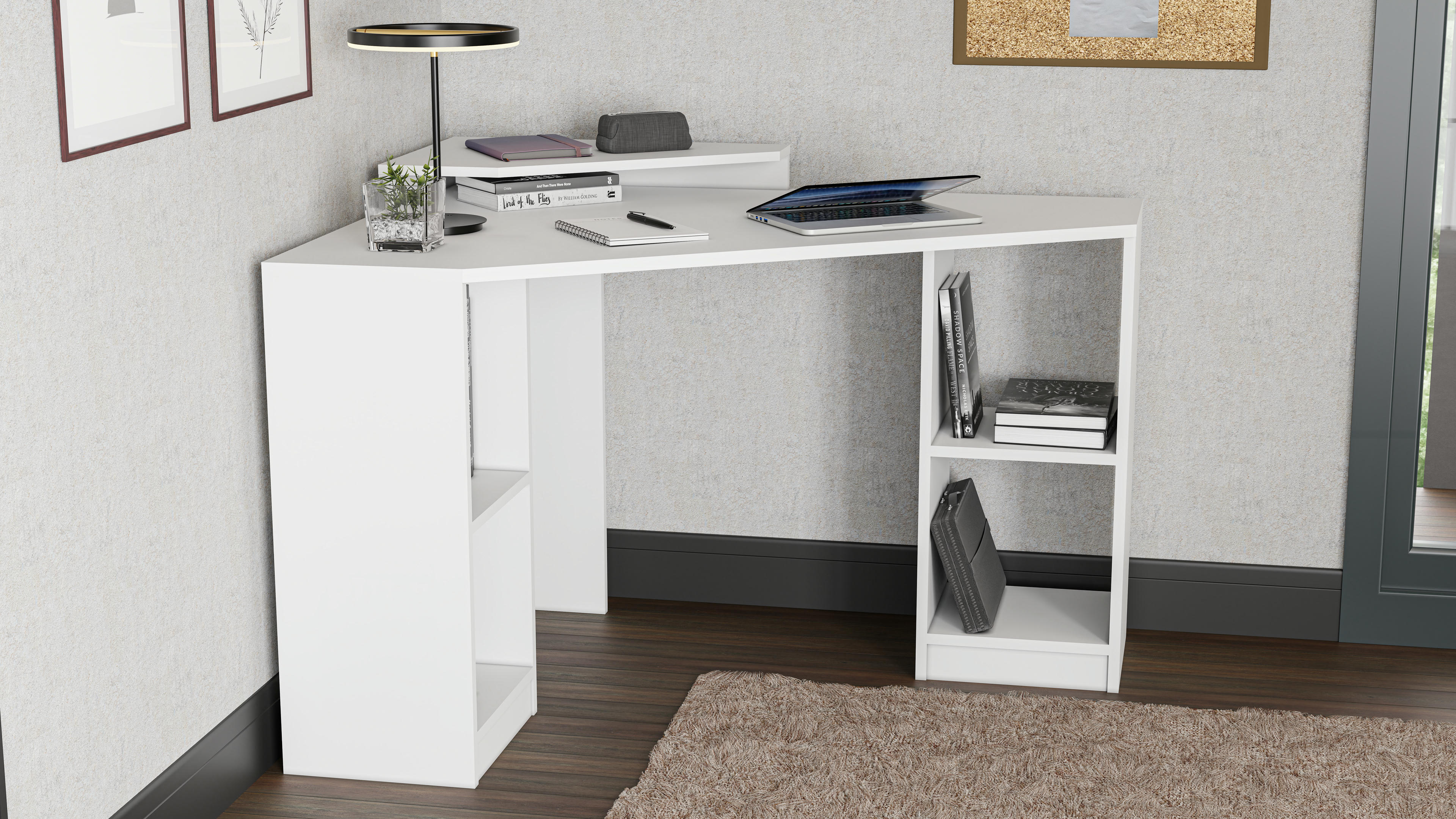 Floating Computer Desk 9