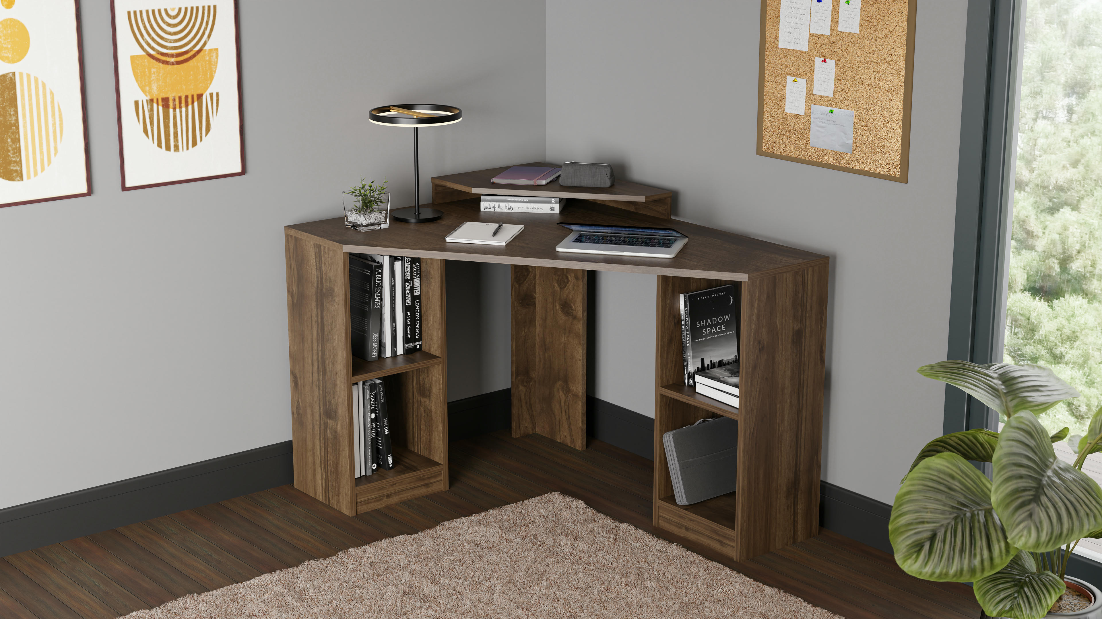 Floating Computer Desk