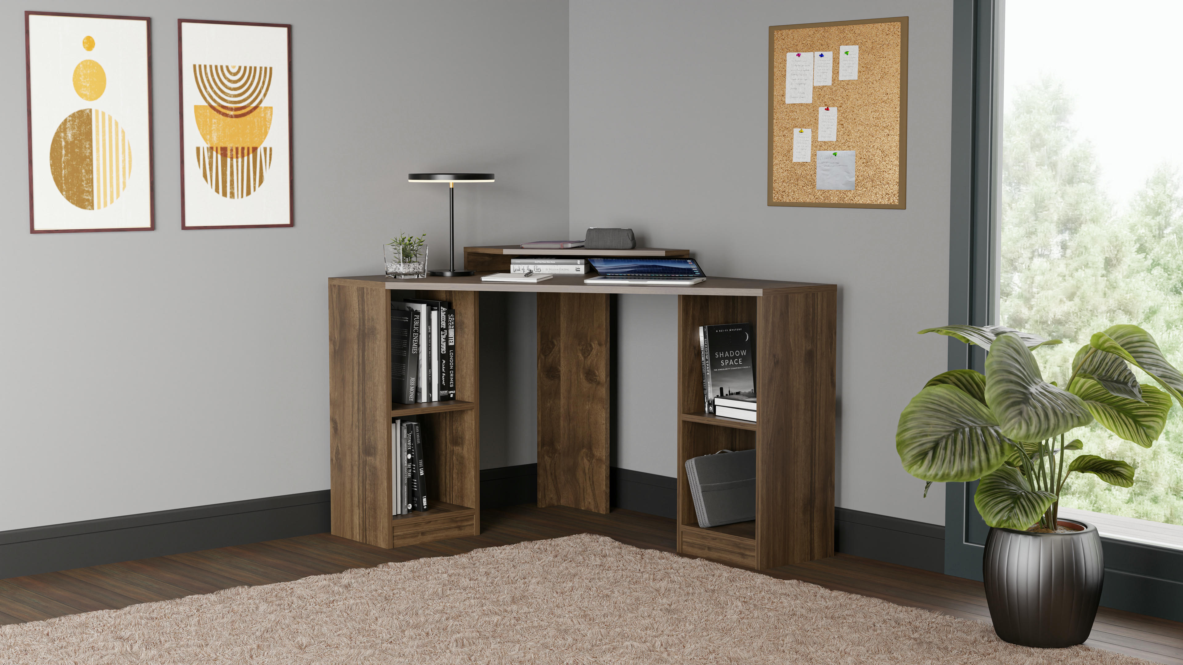 Floating Computer Desk