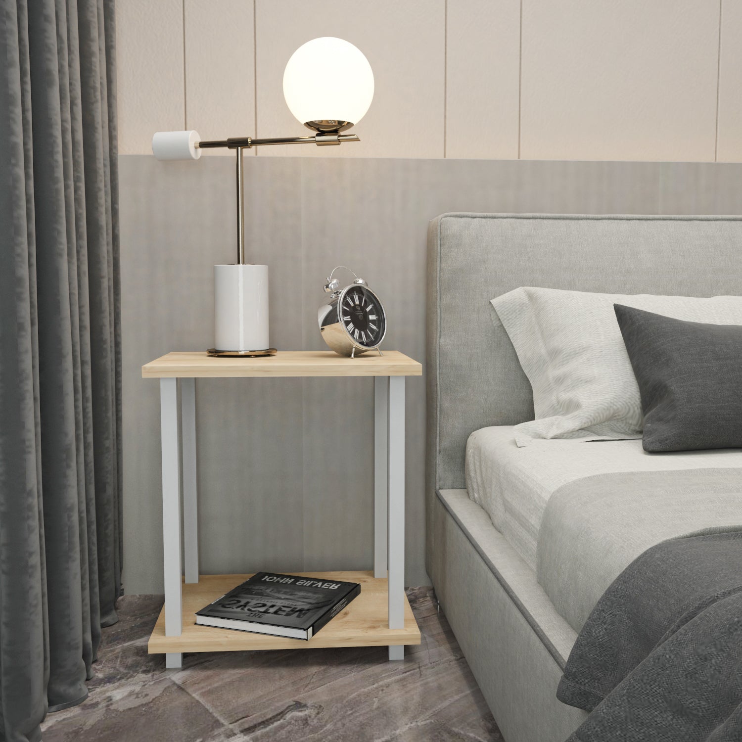 Gurnee Side Table - Nightstand 5