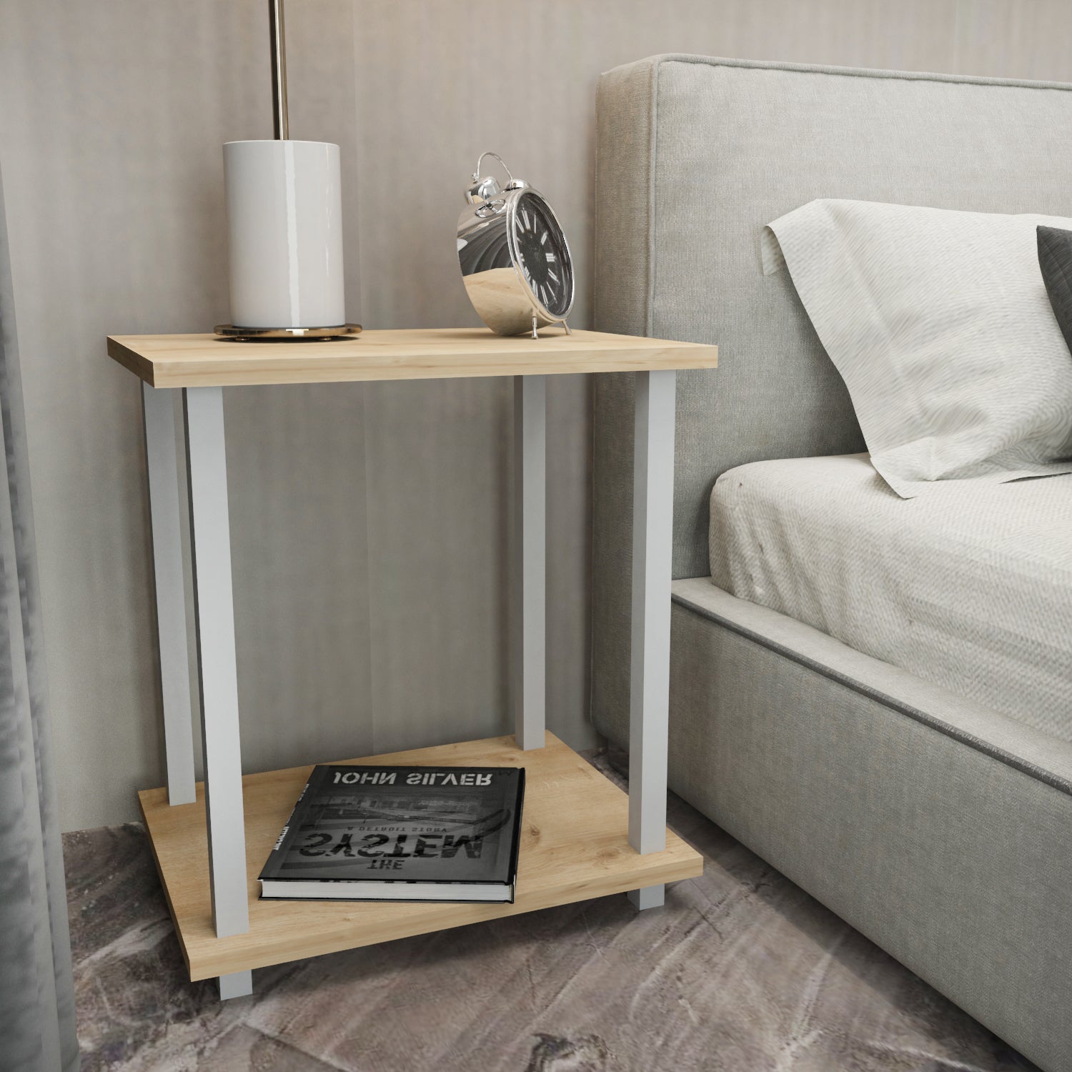 Gurnee Side Table - Nightstand 4