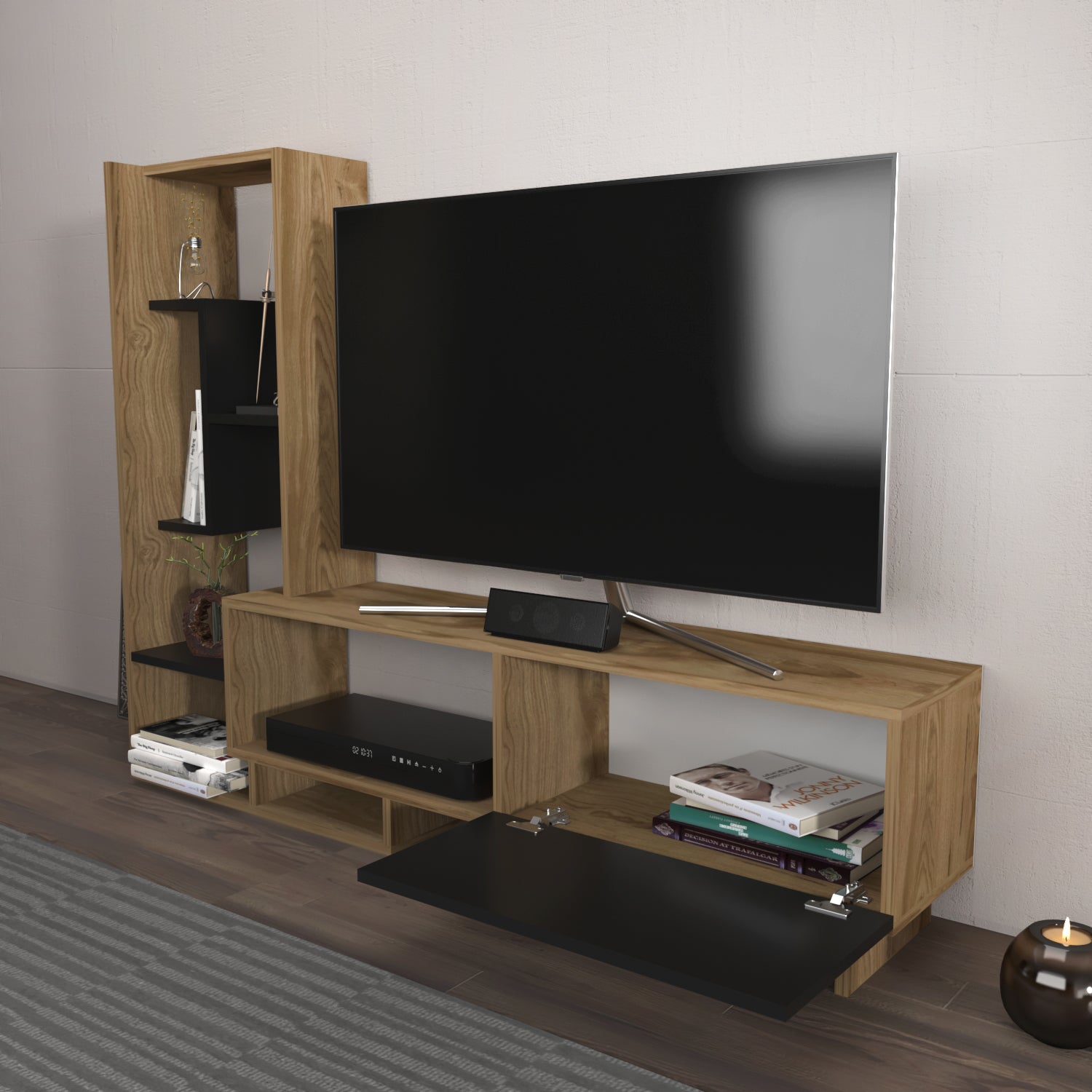 Pegai TV Unit for TV's up to 50 inch 12