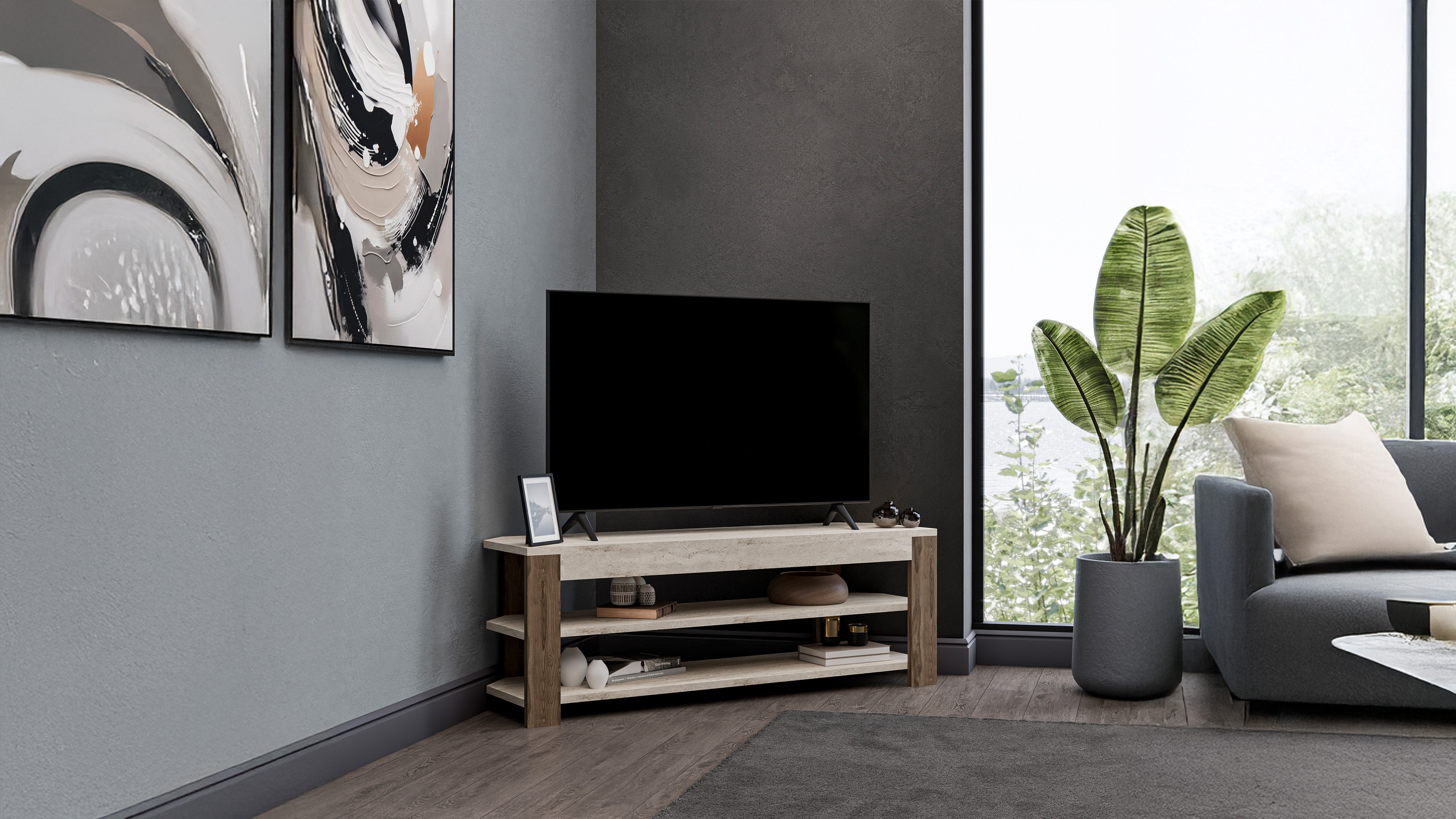 Rita Corner Tv Unit 13