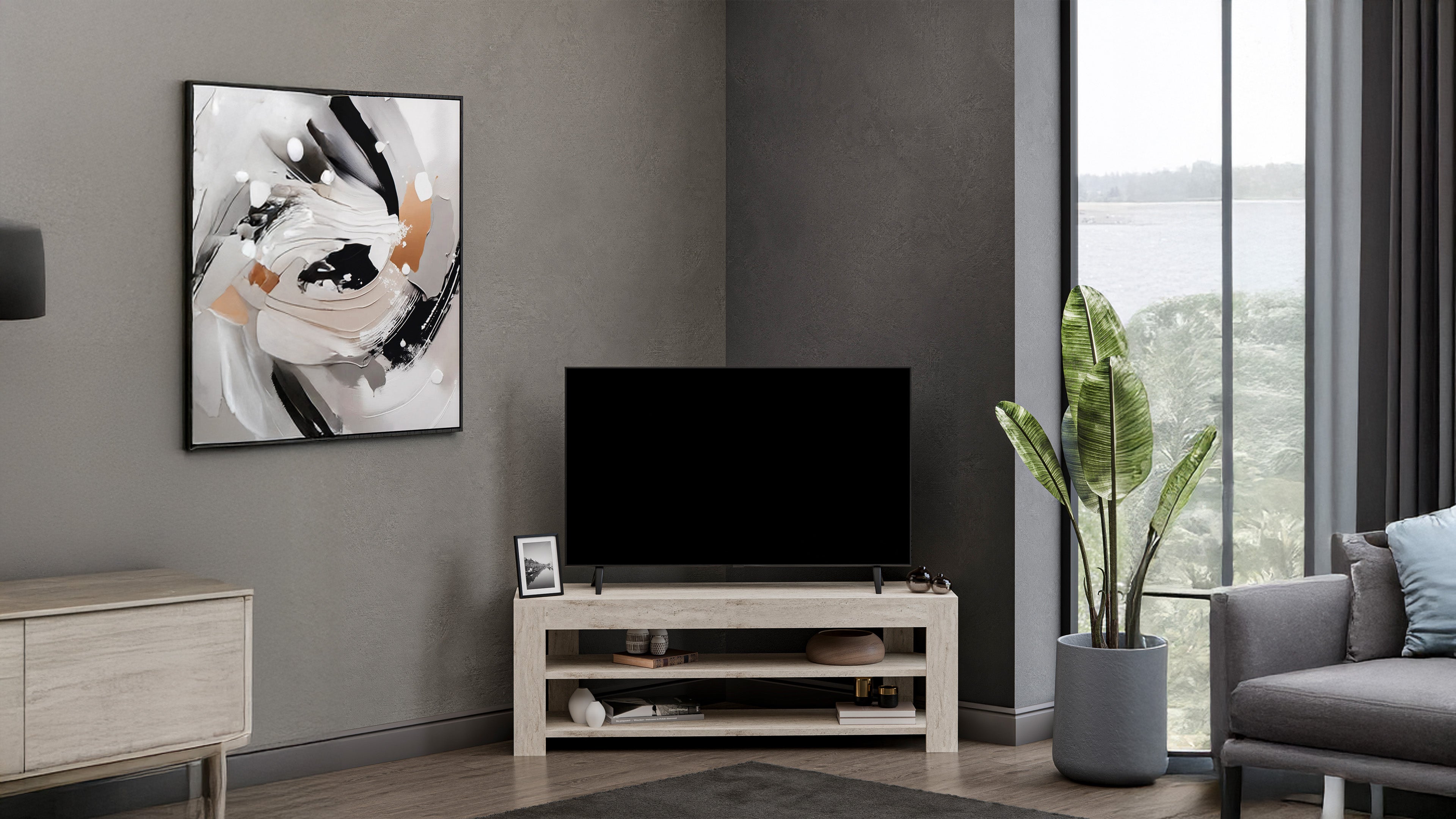 Rita Corner Tv Unit 7