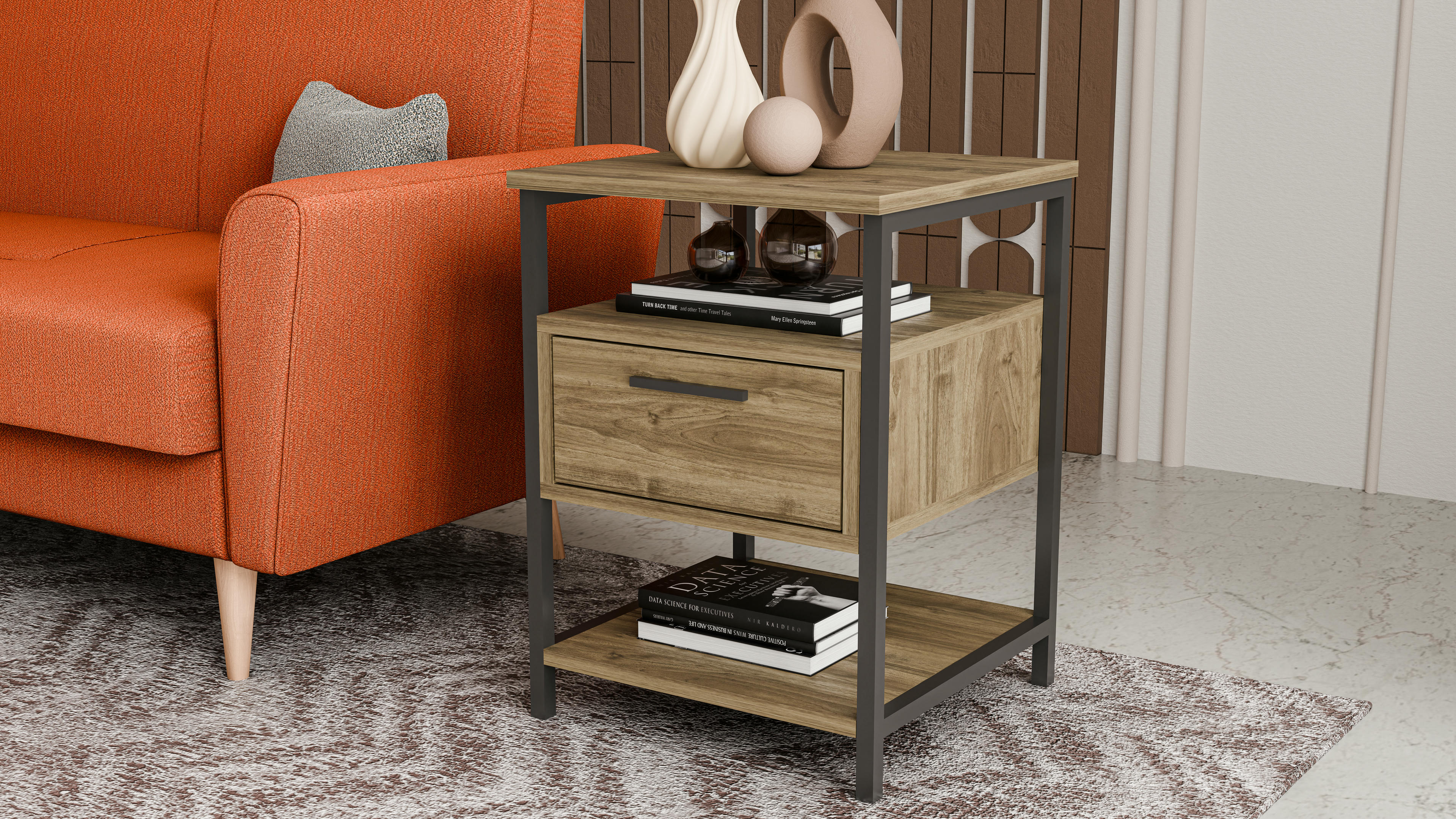 Alba Side Table - Nightstand 5