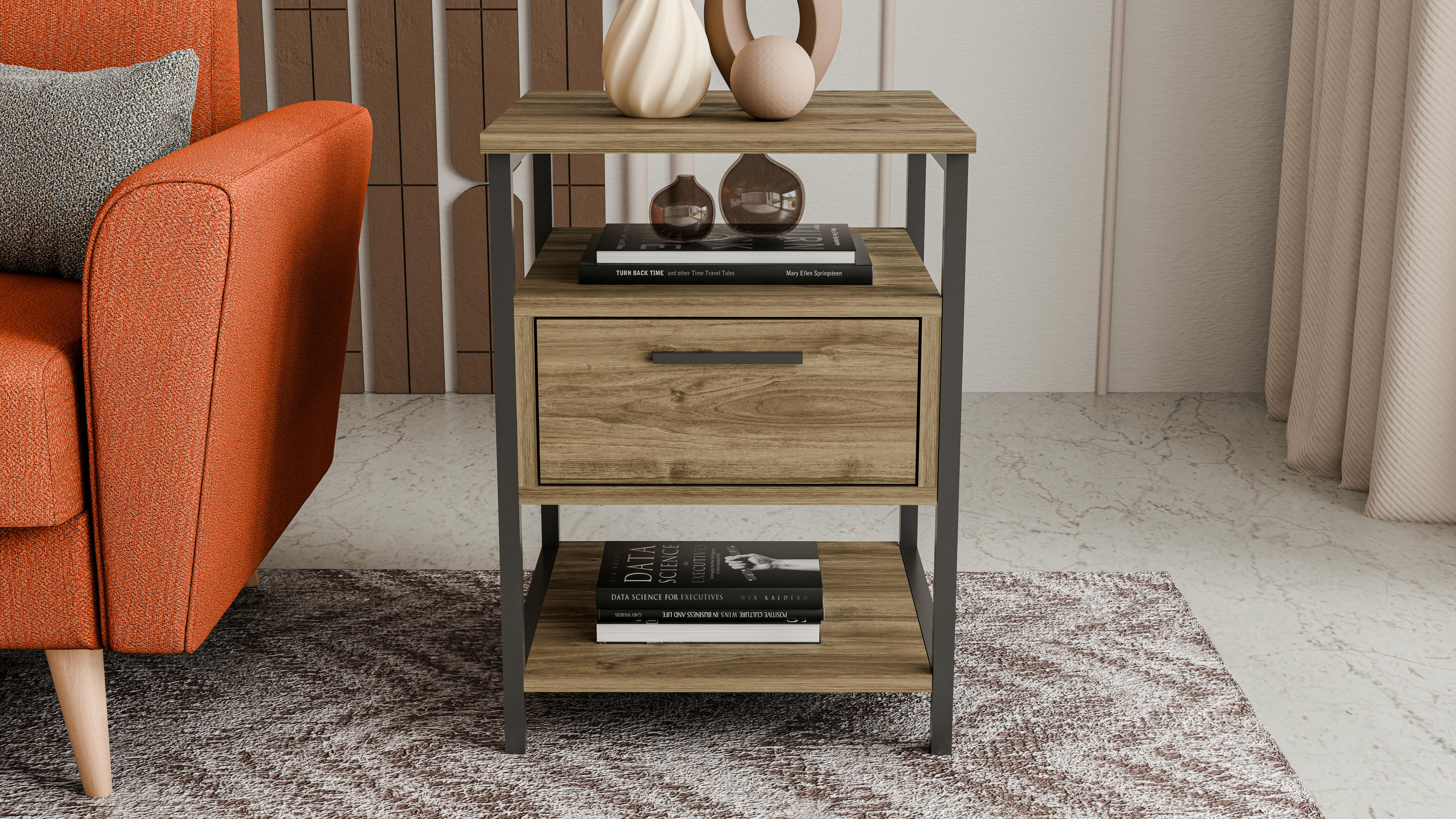 Alba Side Table - Nightstand 4