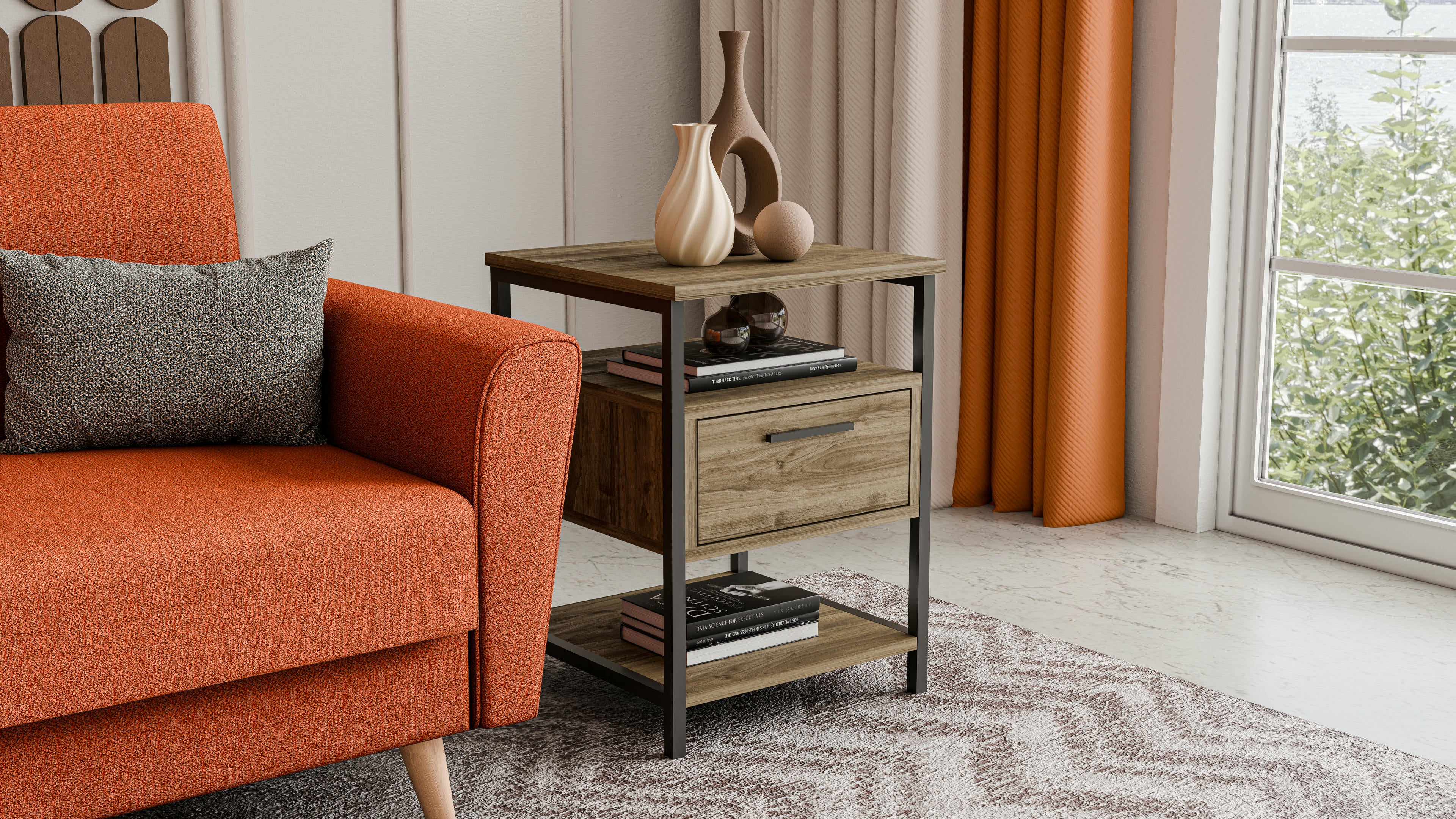 Alba Side Table - Nightstand 3