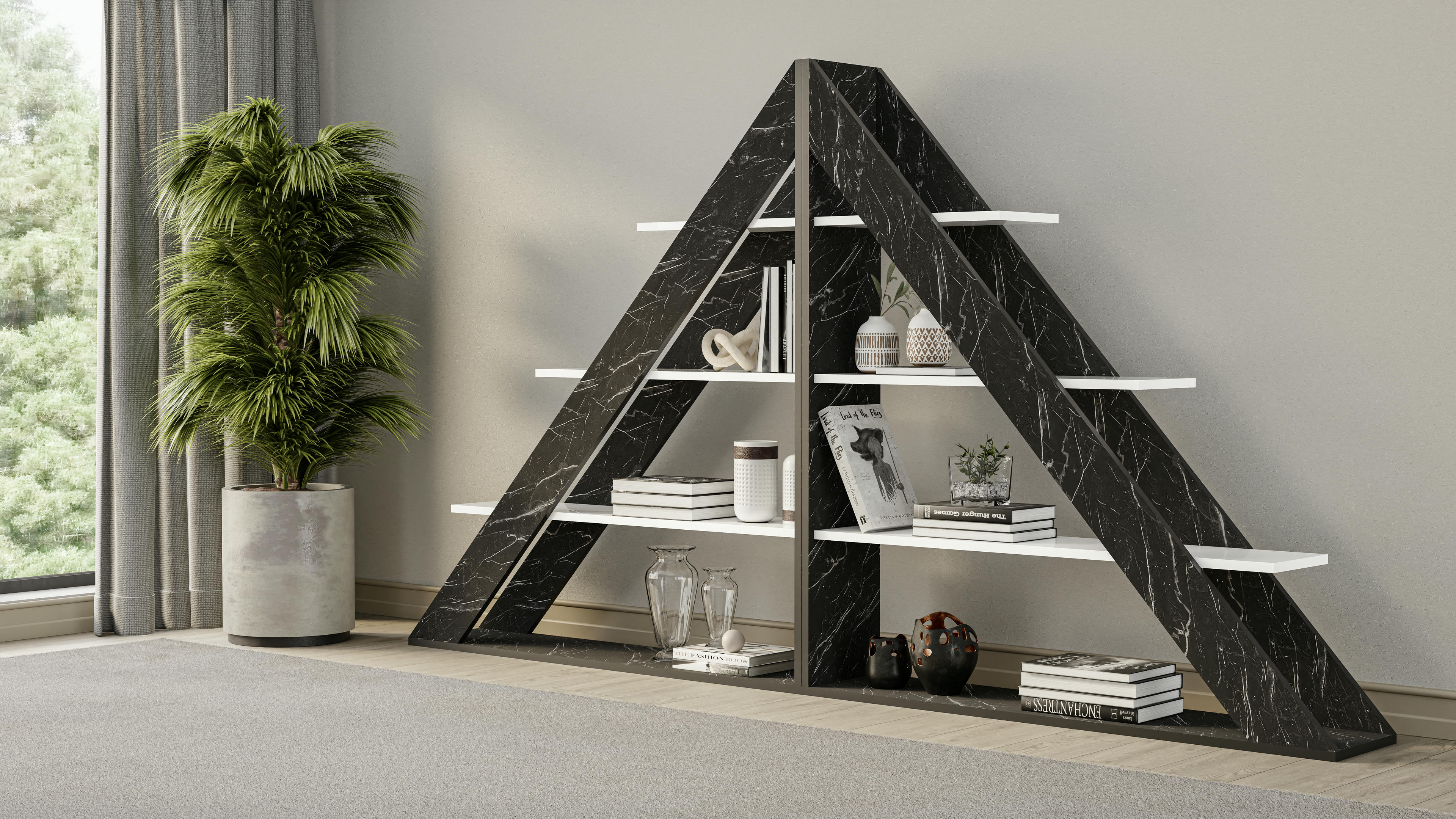 Pythagoras Ladder Bookshelf 3