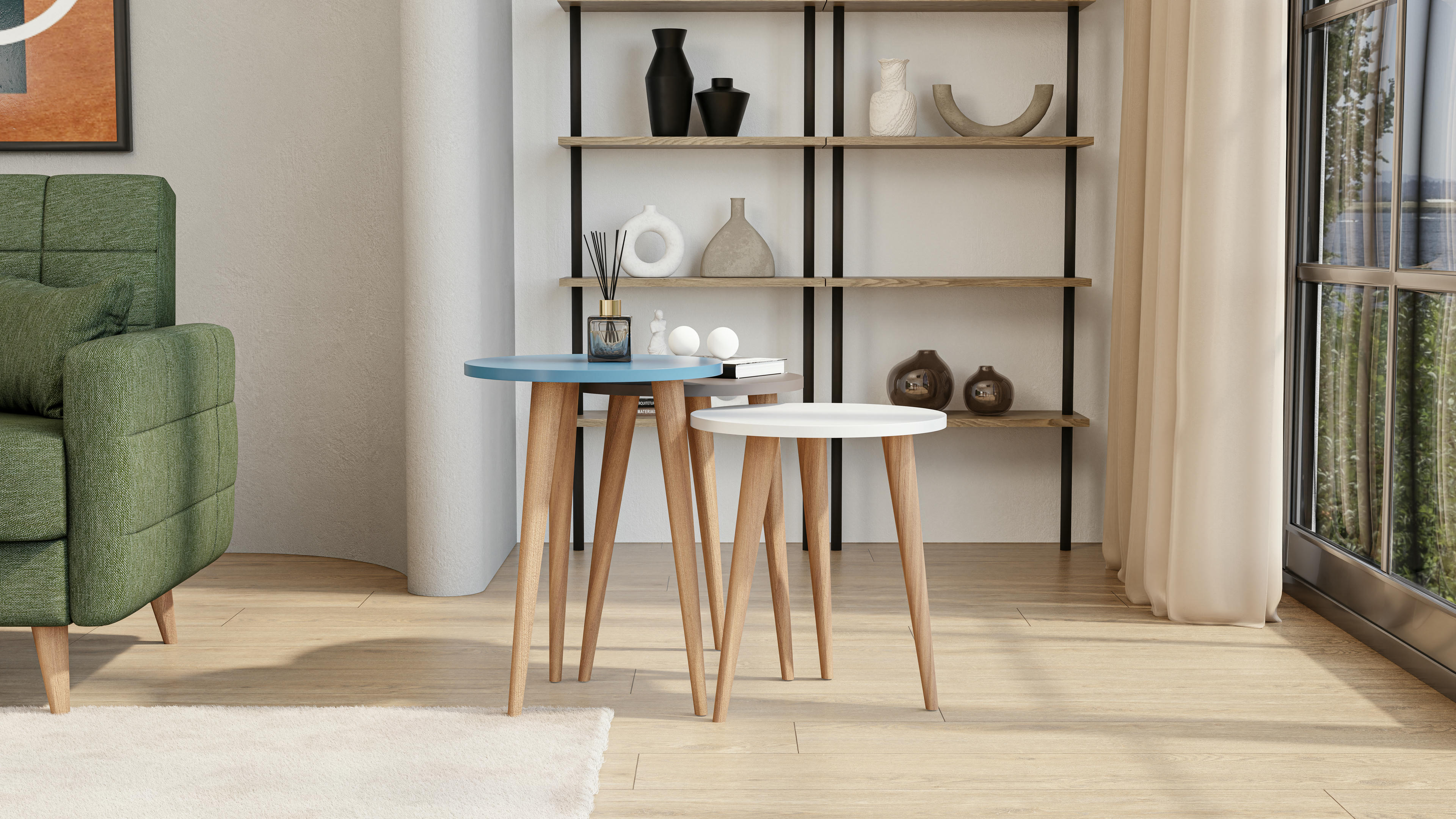 Tale 3 P. Coffe Table (Outlet)