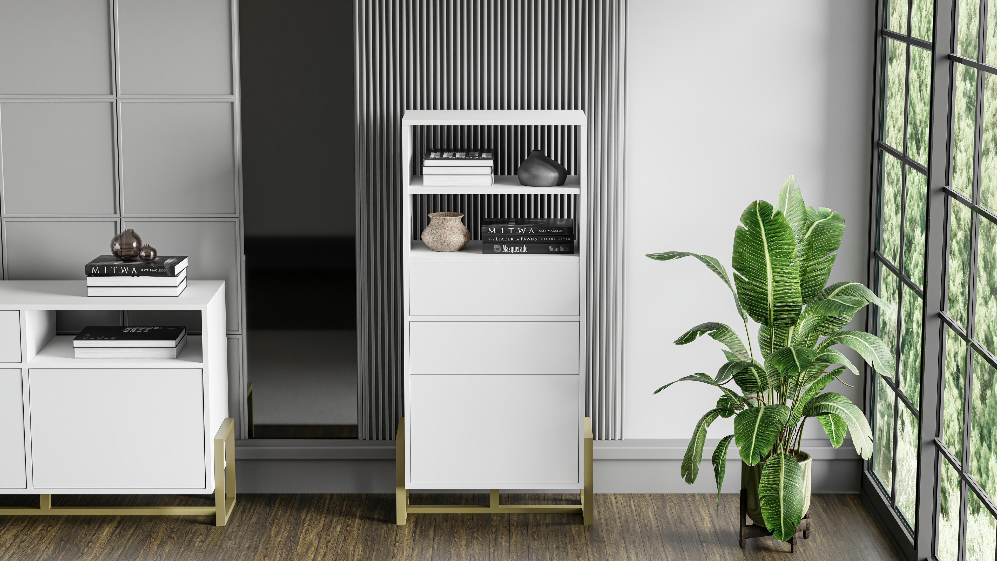 Utopia Modern Bookshelf