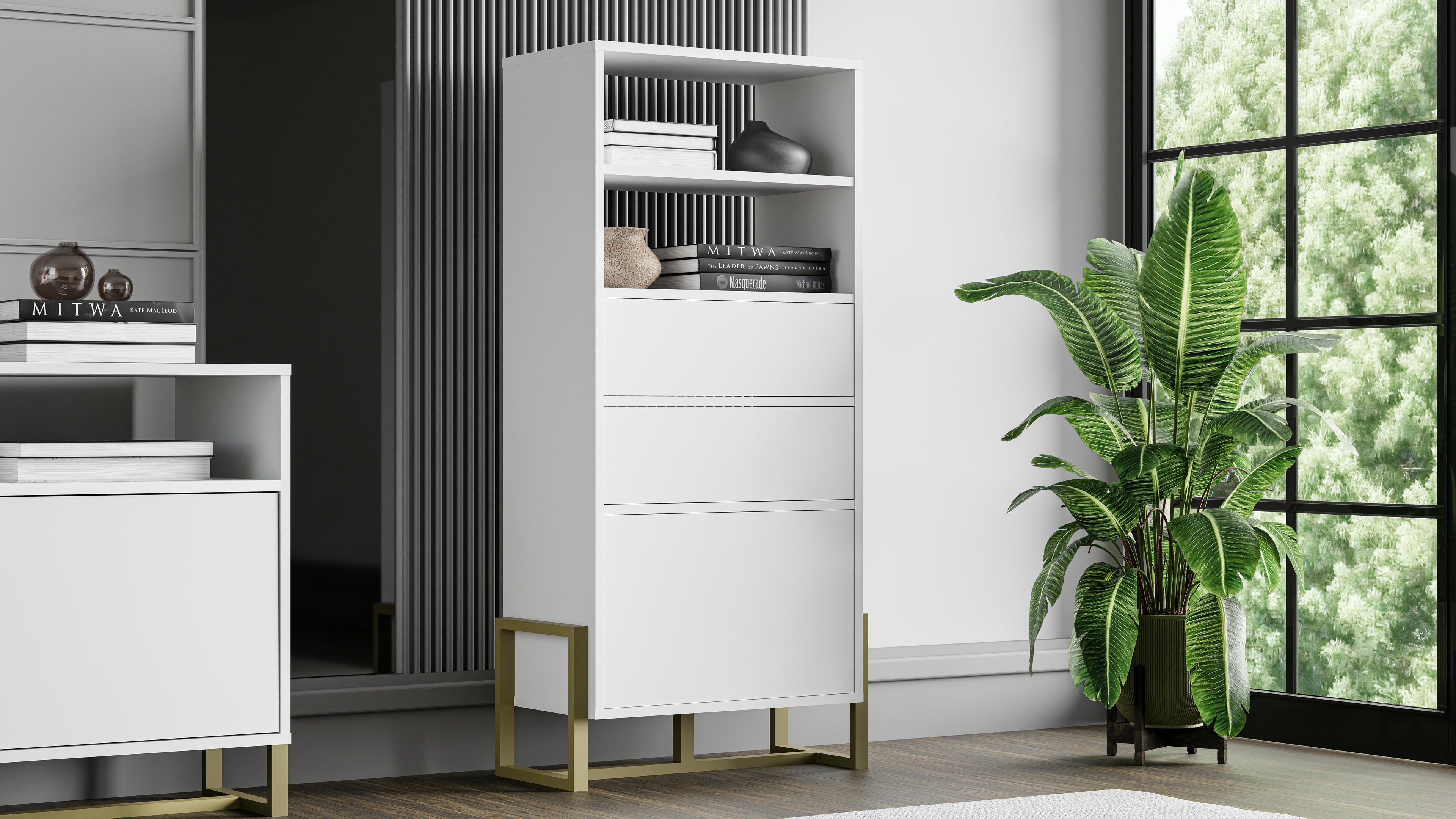 Utopia Modern Bookshelf 3