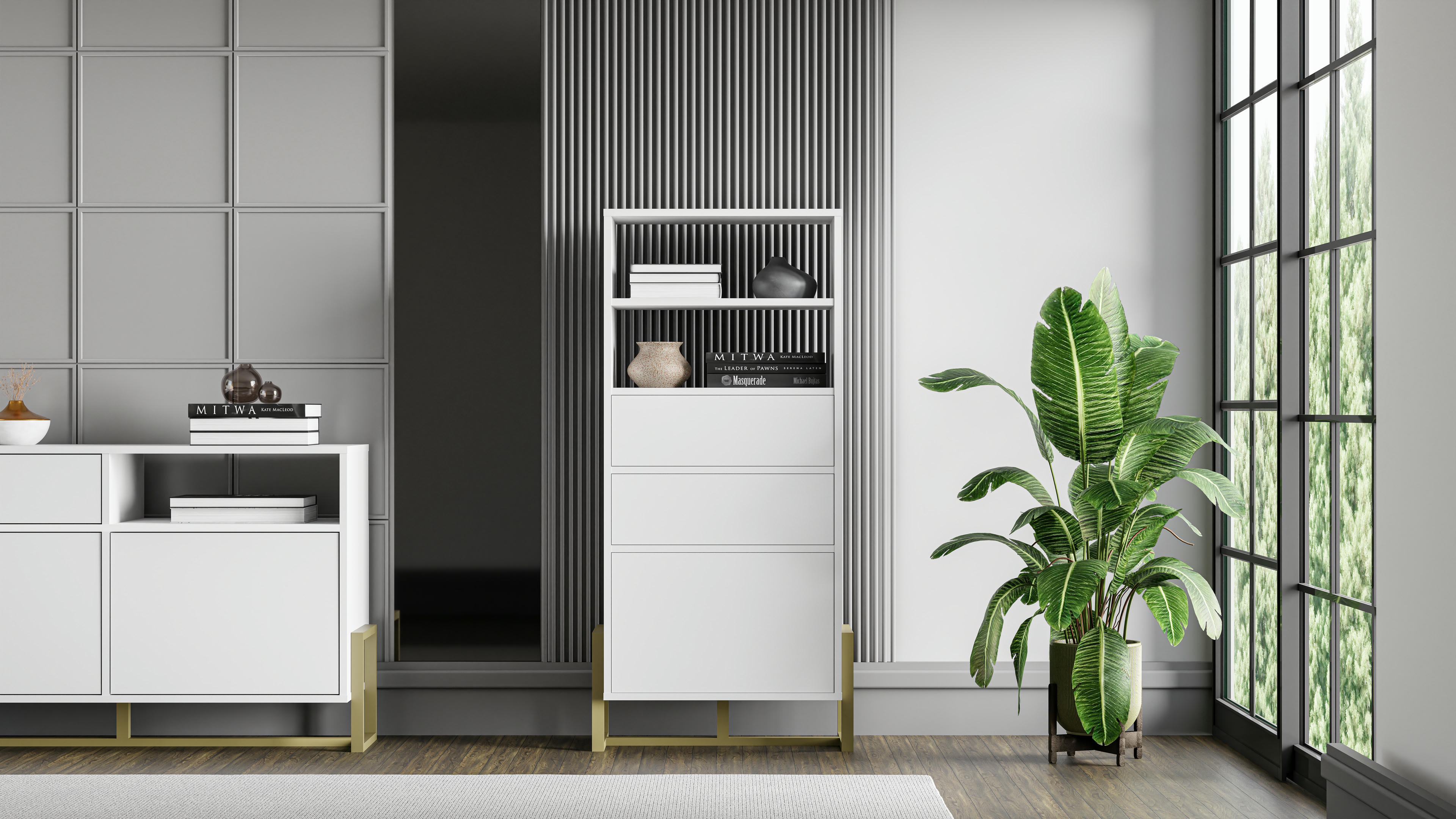 Utopia Modern Bookshelf