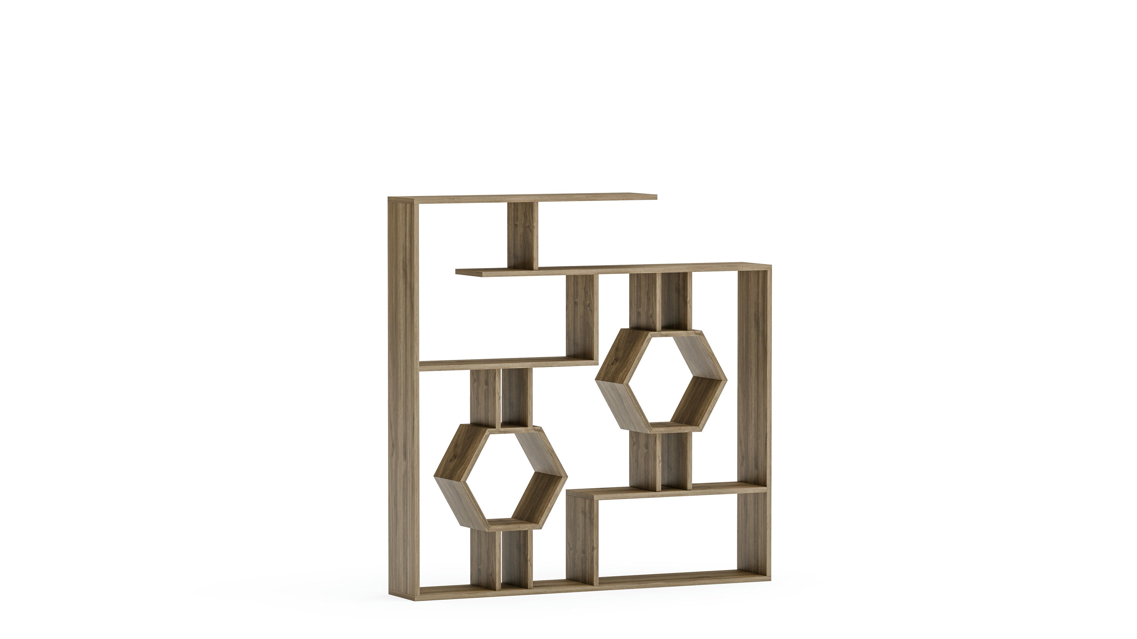 Tamara Geometric Bookshelf 42